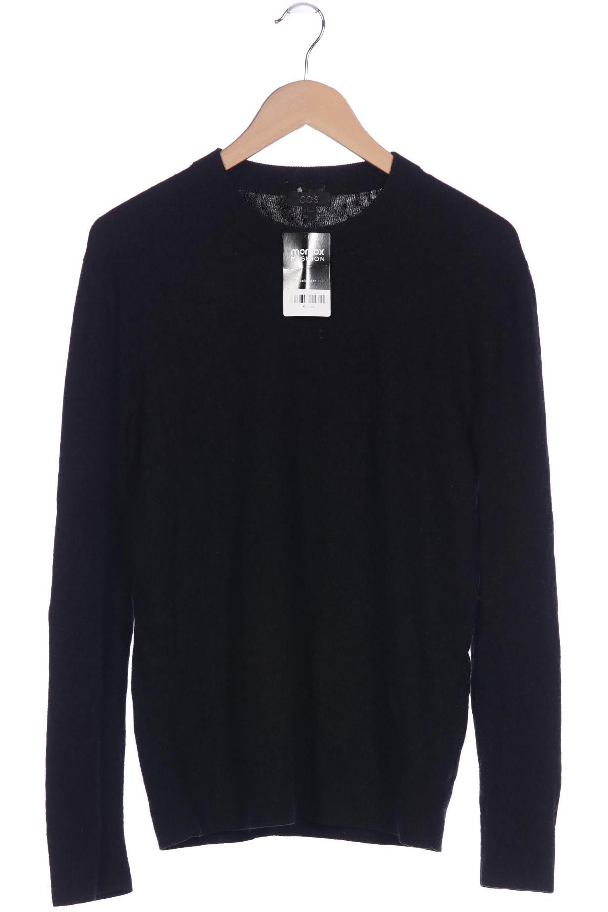 

COS Herren Pullover, schwarz, Gr. 48