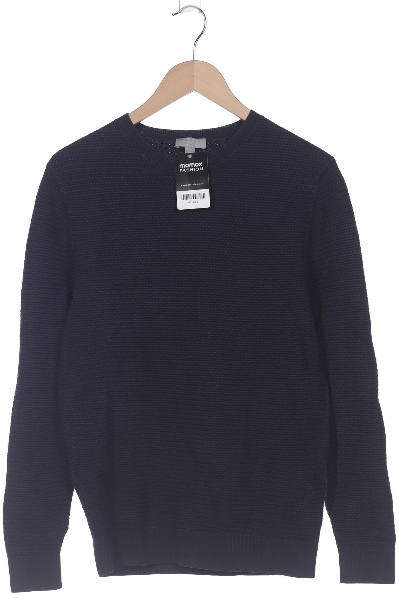 

COS Herren Pullover, marineblau, Gr. 48