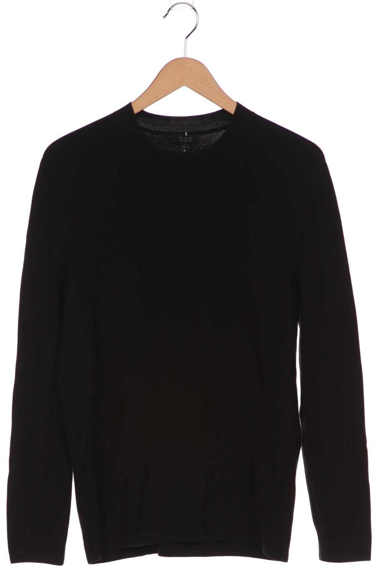 

COS Herren Pullover, schwarz, Gr. 48