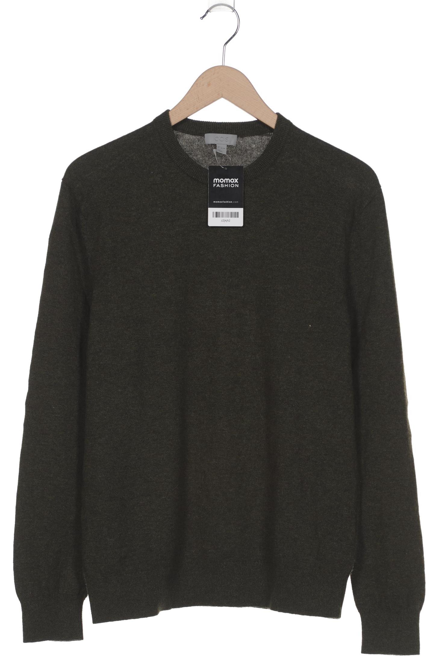 

COS Herren Pullover, grün, Gr. 52