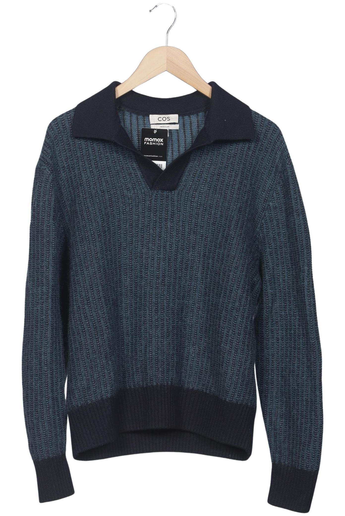 

COS Herren Pullover, marineblau, Gr. 52
