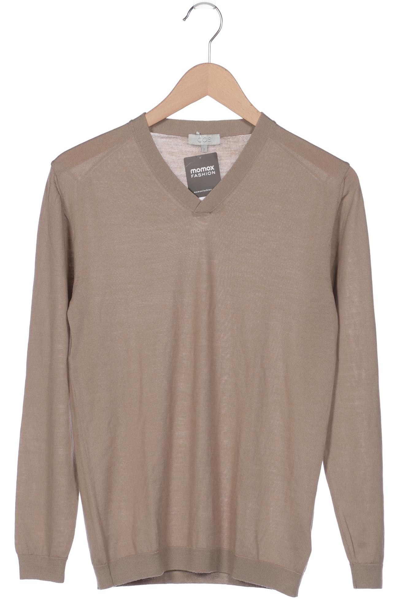 

COS Herren Pullover, beige, Gr. 46