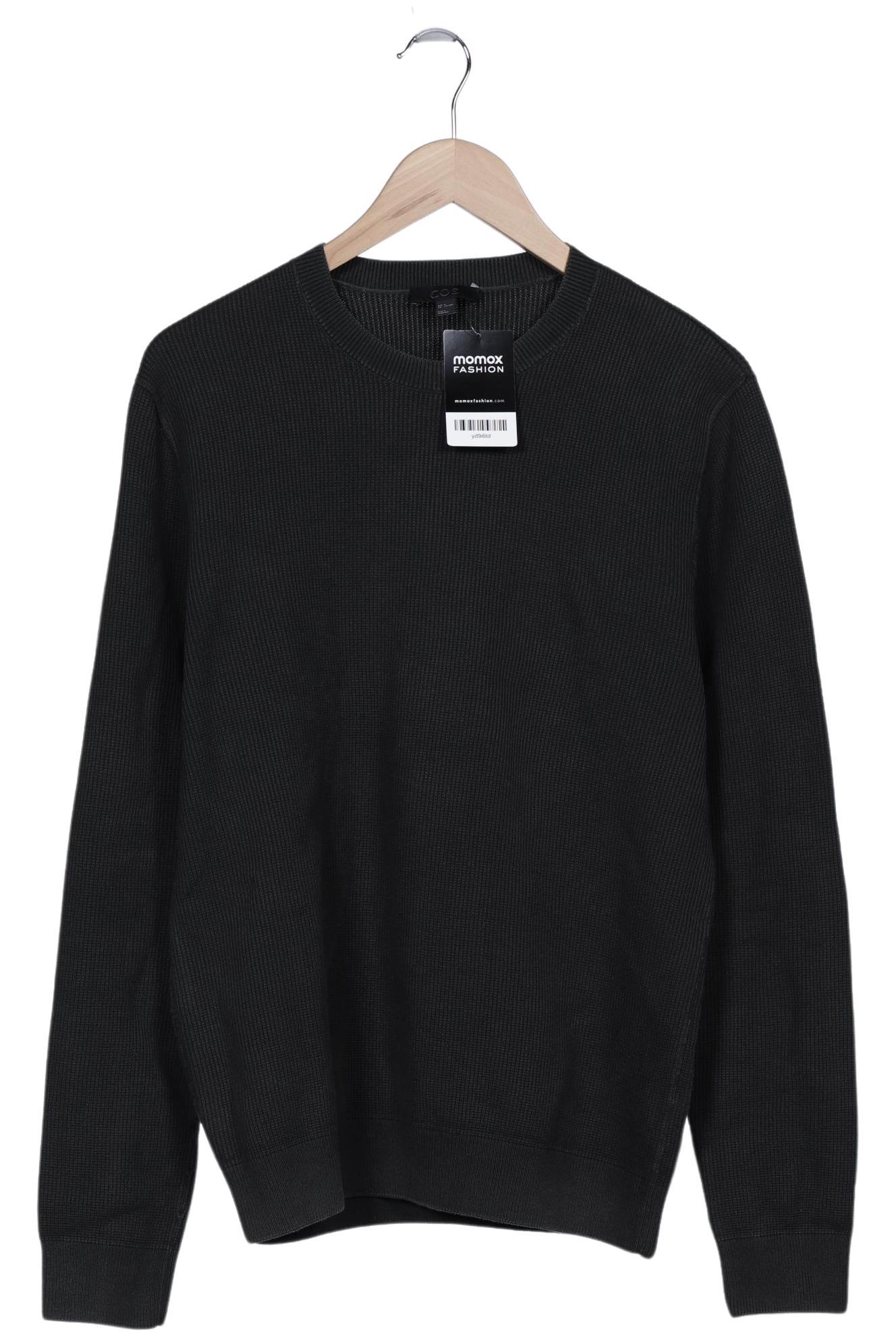 

COS Herren Pullover, grün, Gr. 48