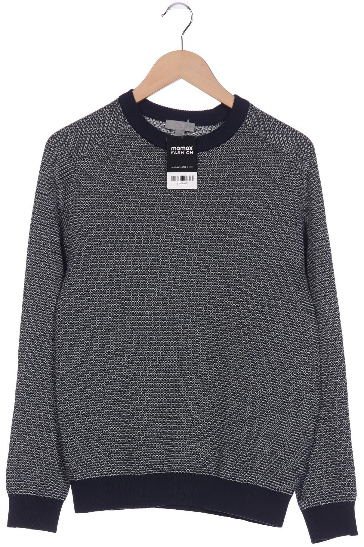 

COS Herren Pullover, marineblau, Gr. 46
