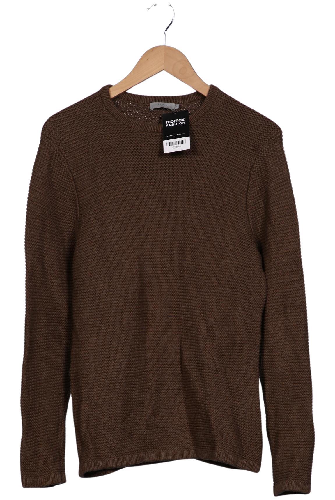 

COS Herren Pullover, braun, Gr. 46