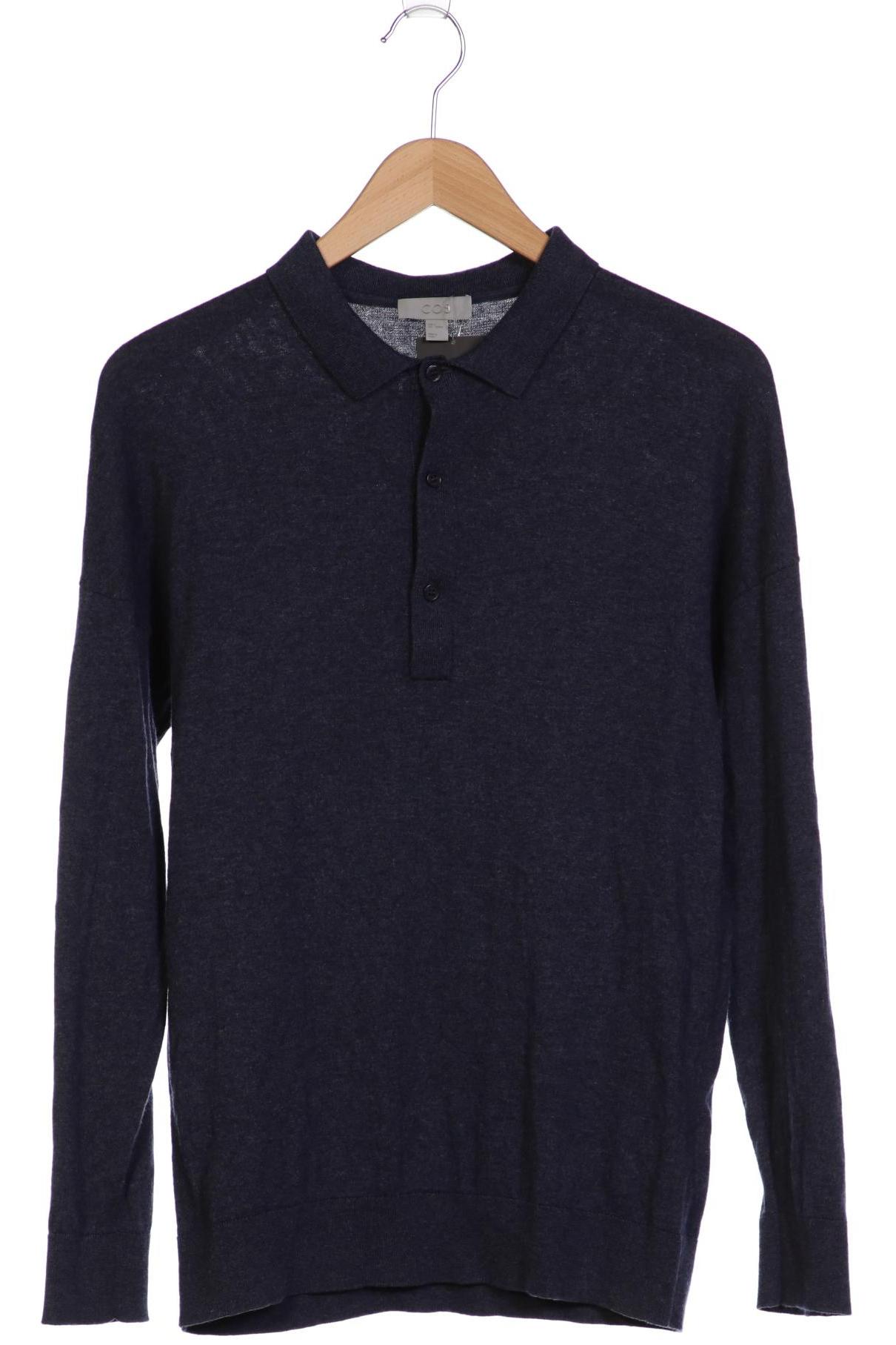 

COS Herren Pullover, marineblau, Gr. 46