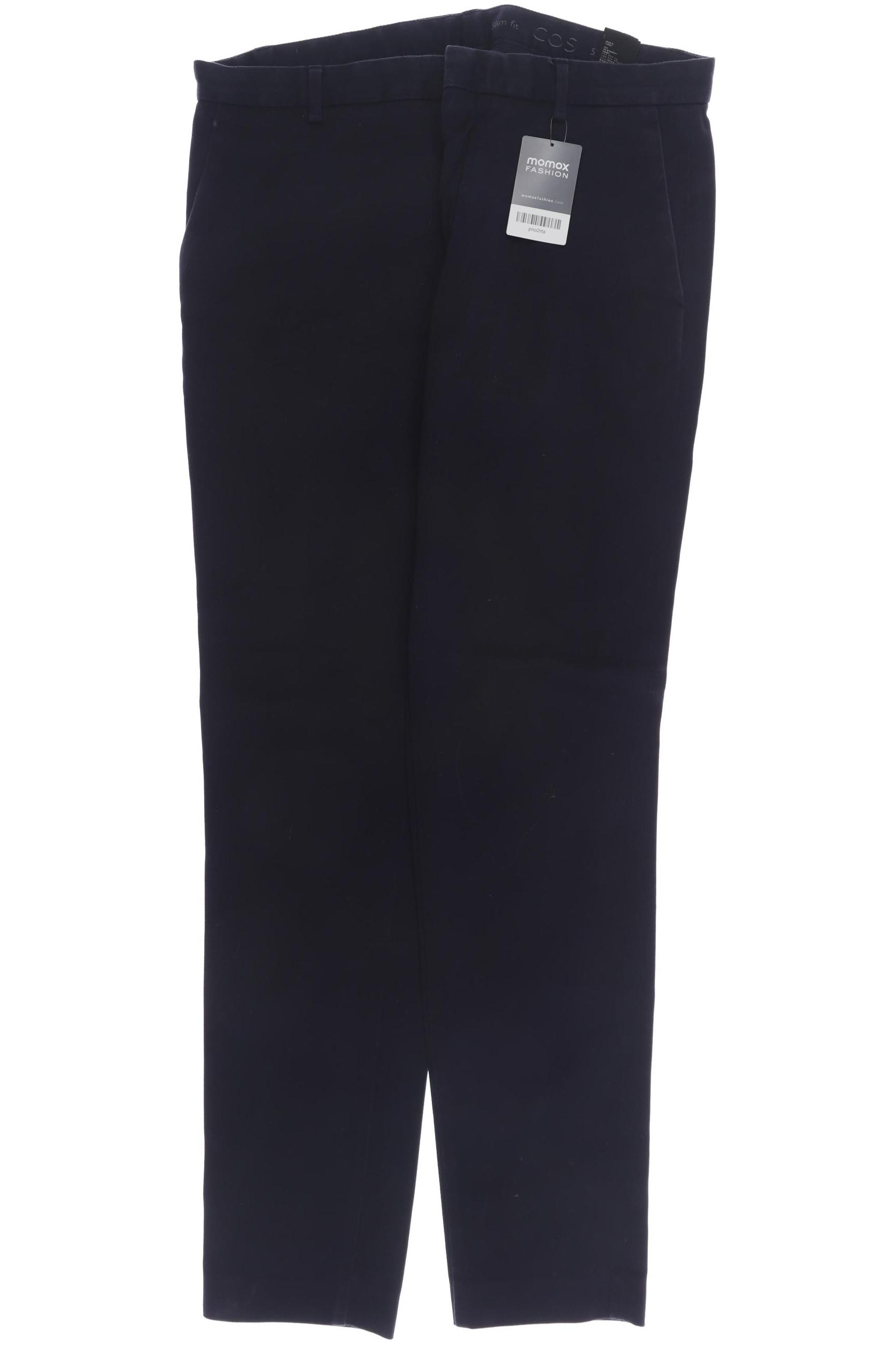 

COS Herren Stoffhose, marineblau, Gr. 52