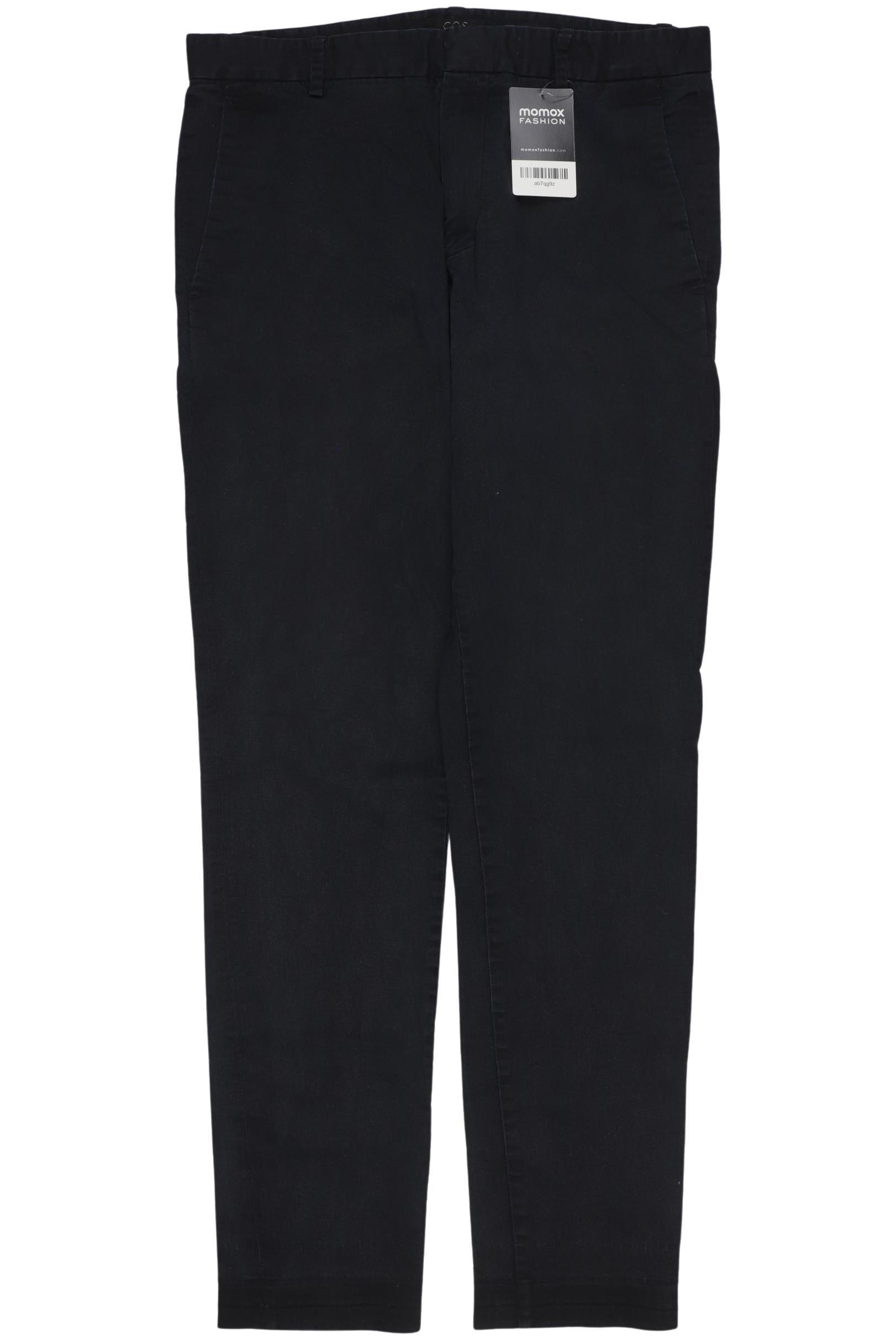 

COS Herren Stoffhose, marineblau, Gr. 48