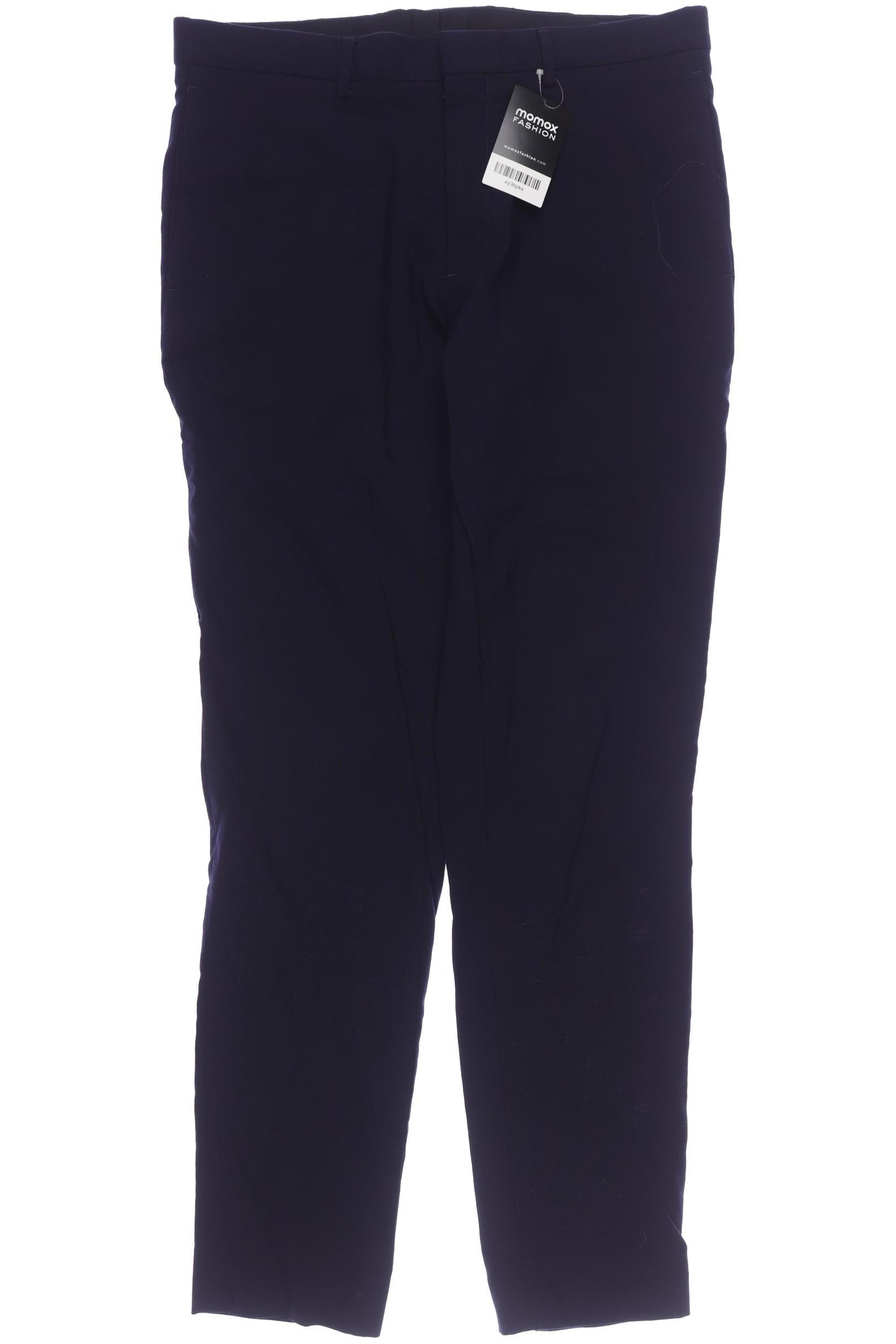 

COS Herren Stoffhose, marineblau, Gr. 48