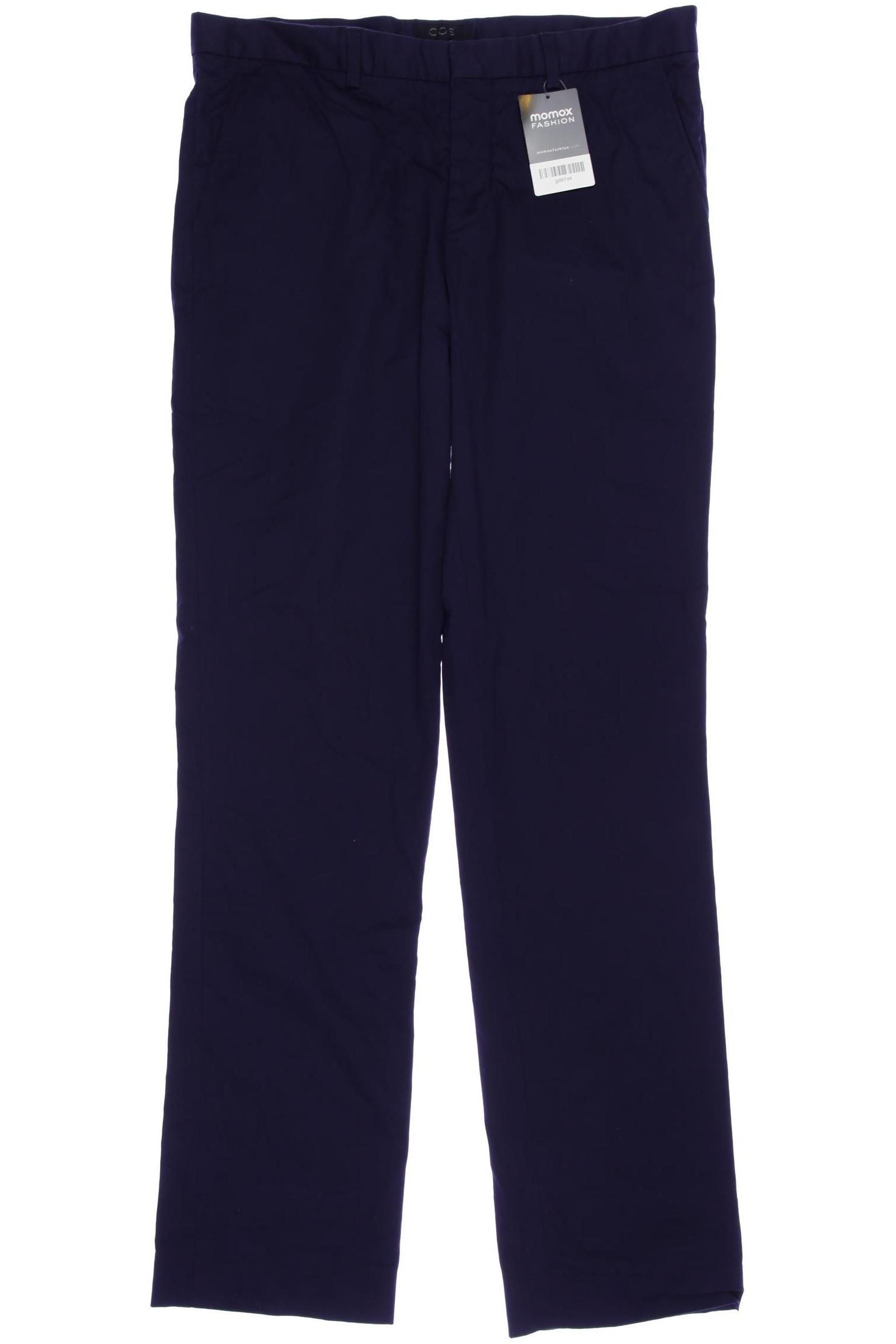 

COS Herren Stoffhose, marineblau, Gr. 48