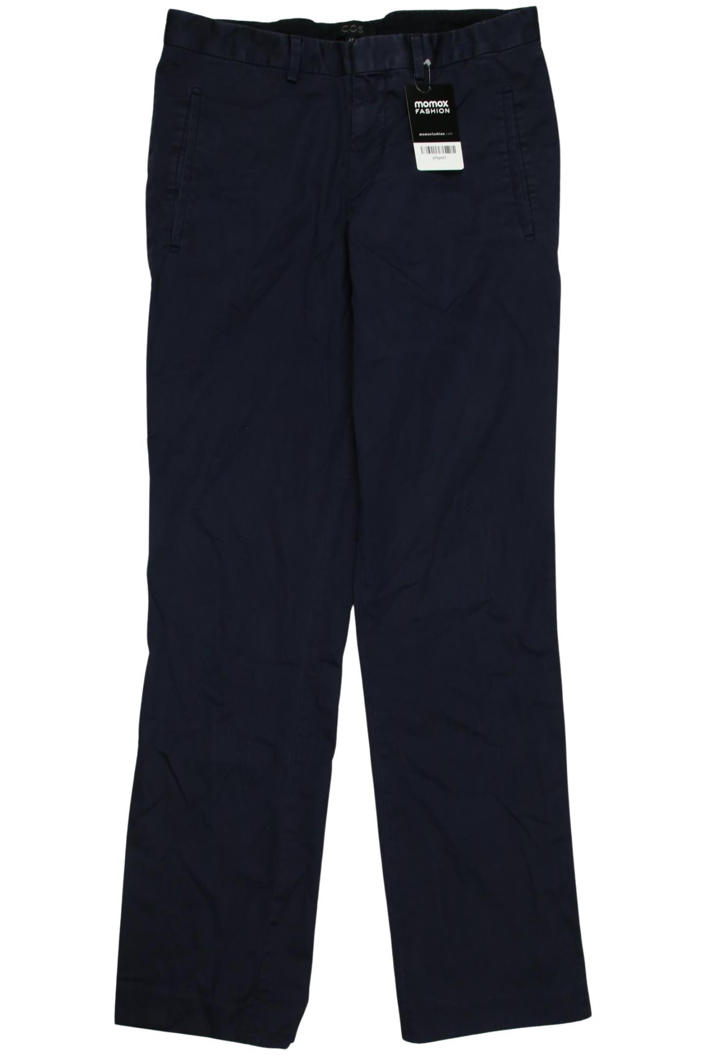 

COS Herren Stoffhose, marineblau, Gr. 46