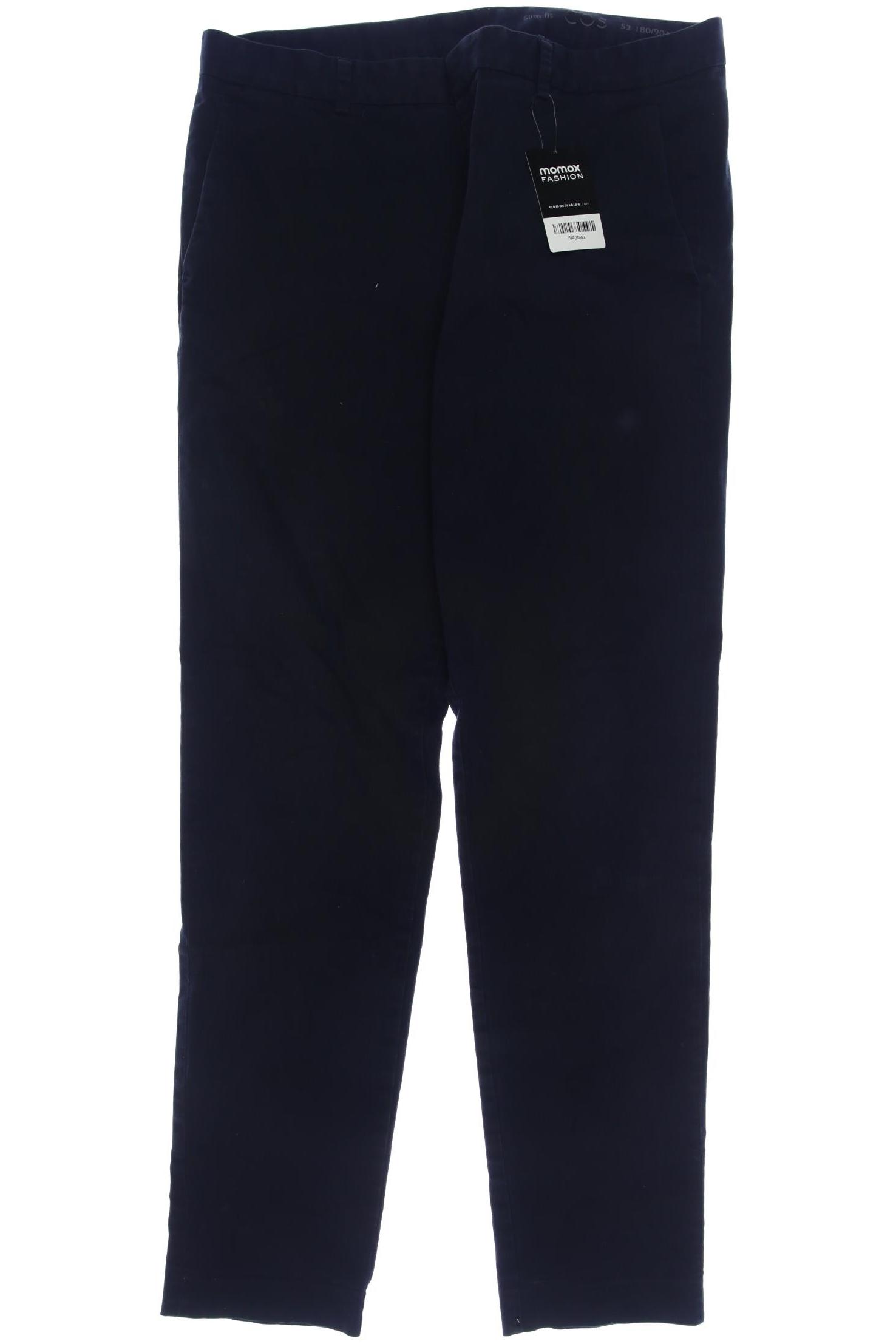 

COS Herren Stoffhose, marineblau, Gr. 52