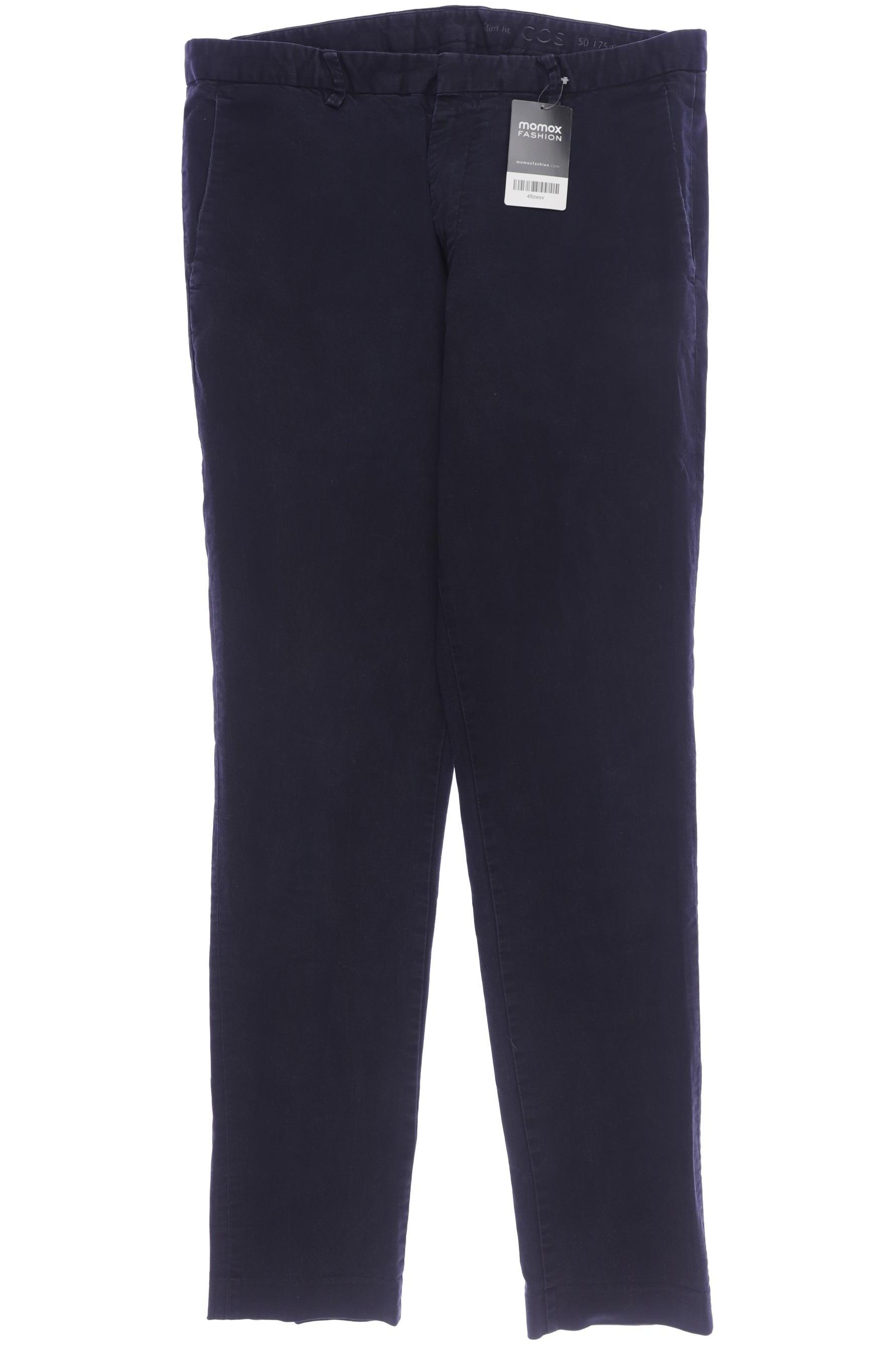 

COS Herren Stoffhose, marineblau, Gr. 50