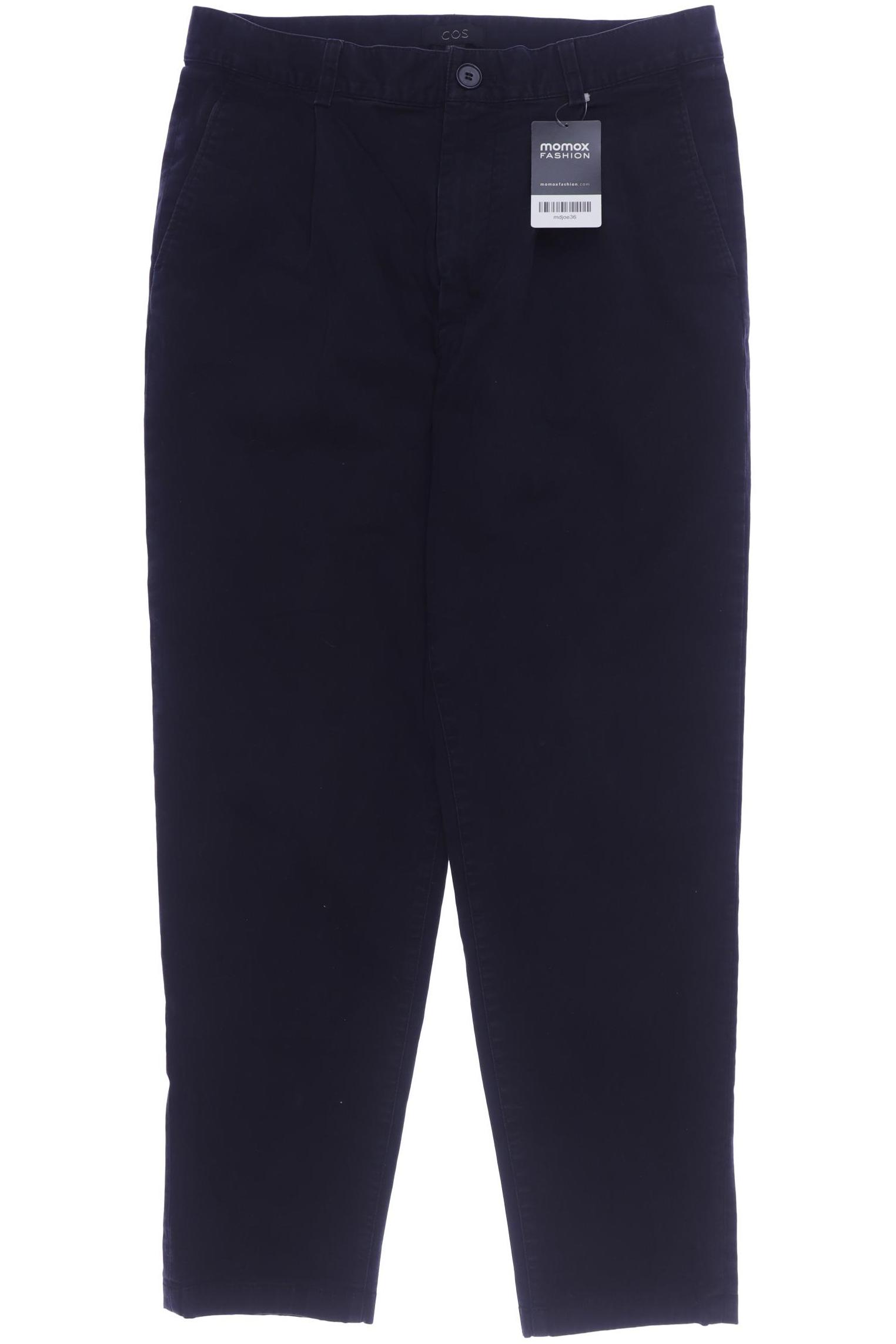 

COS Herren Stoffhose, marineblau, Gr. 46