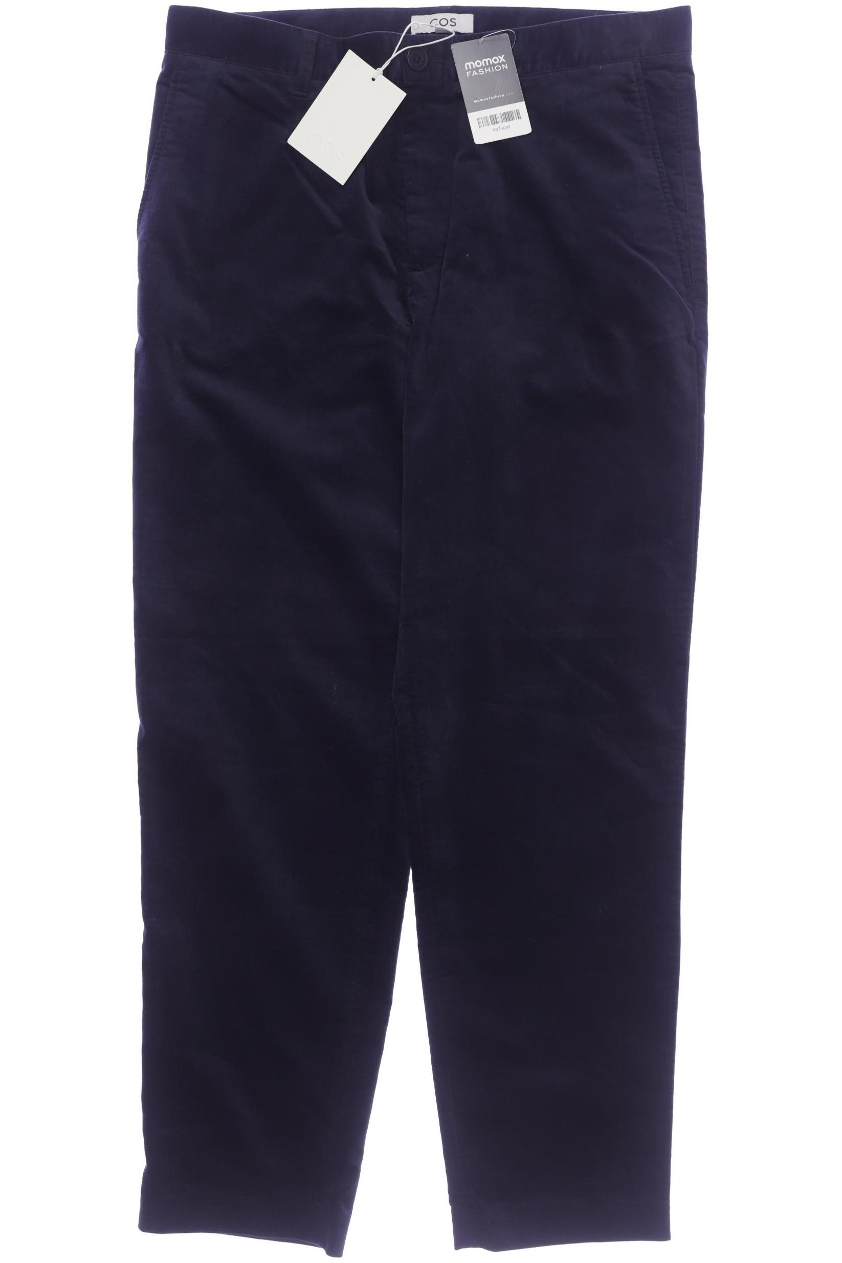 

COS Herren Stoffhose, marineblau, Gr. 52
