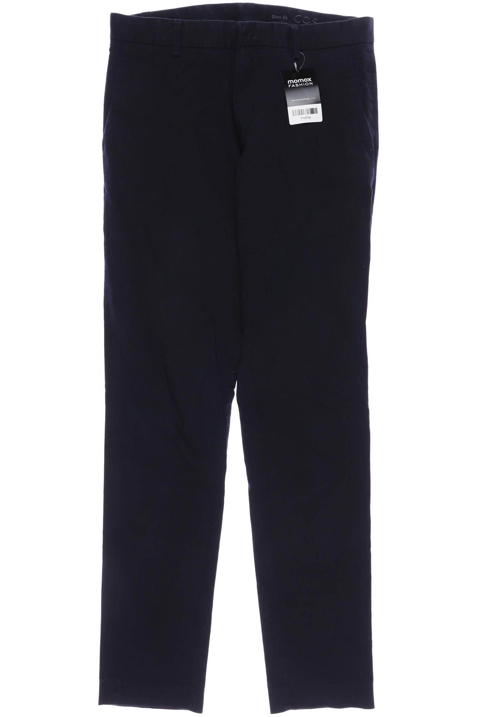 

COS Herren Stoffhose, marineblau, Gr. 60