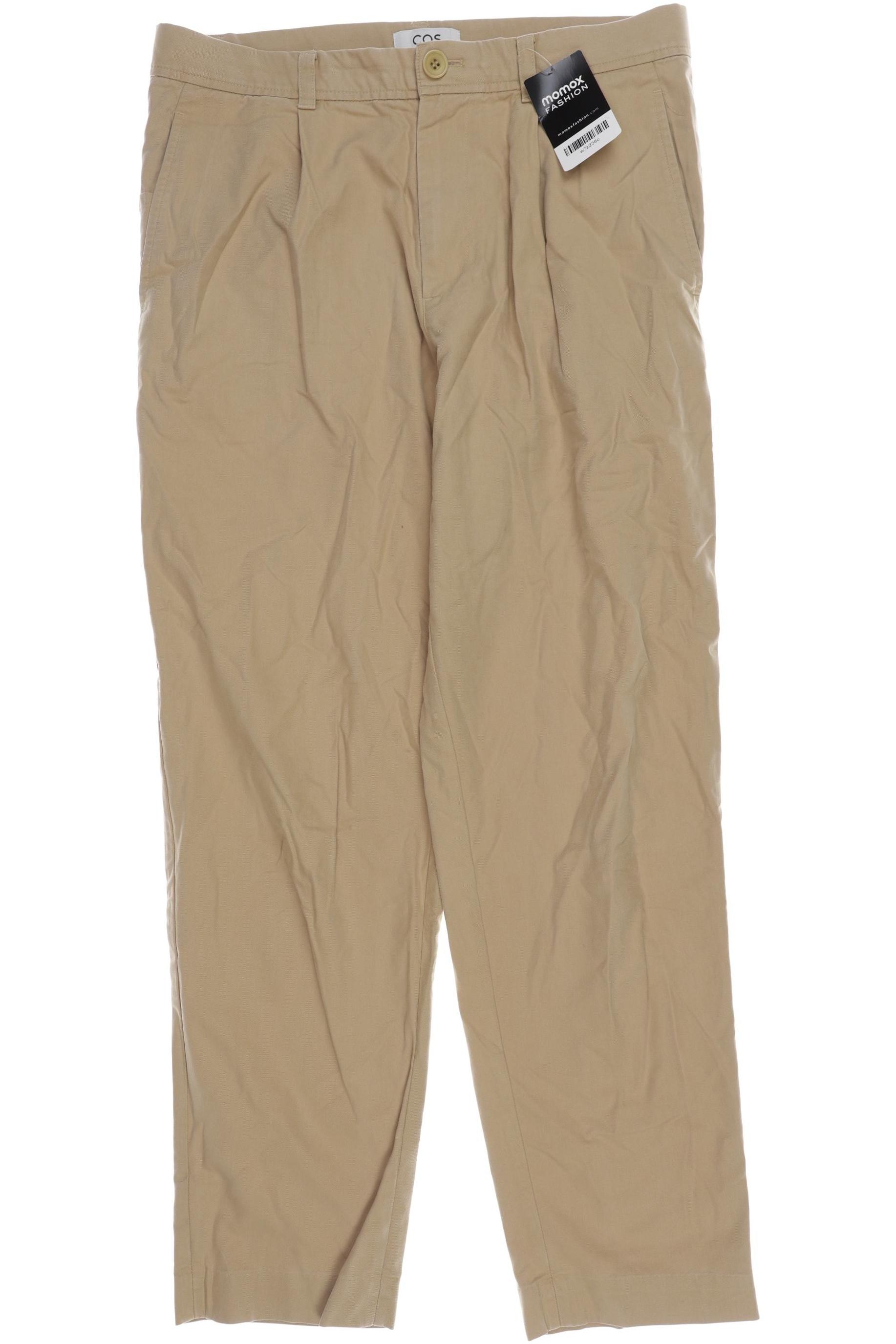

COS Herren Stoffhose, beige, Gr. 48