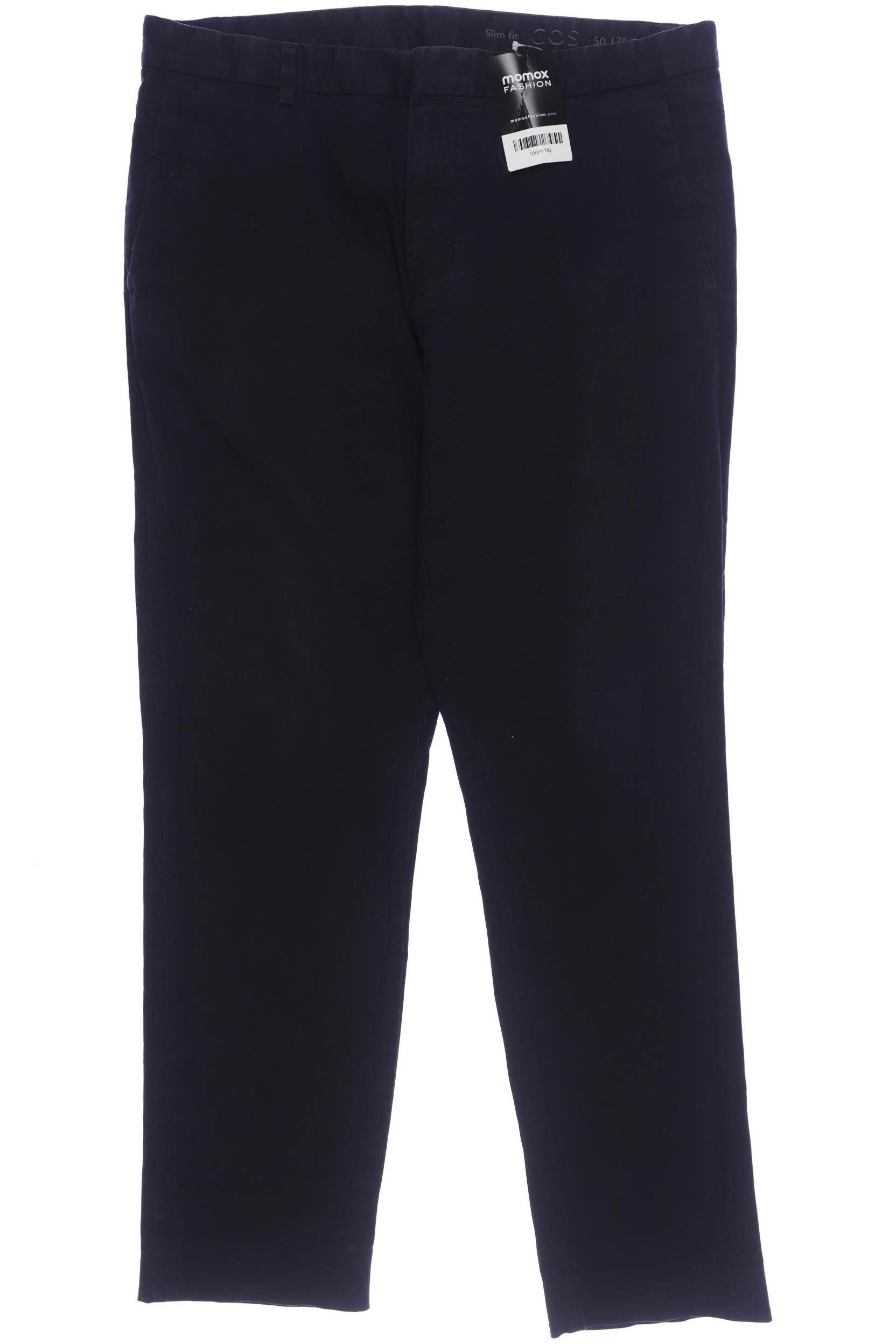 

COS Herren Stoffhose, marineblau, Gr. 50