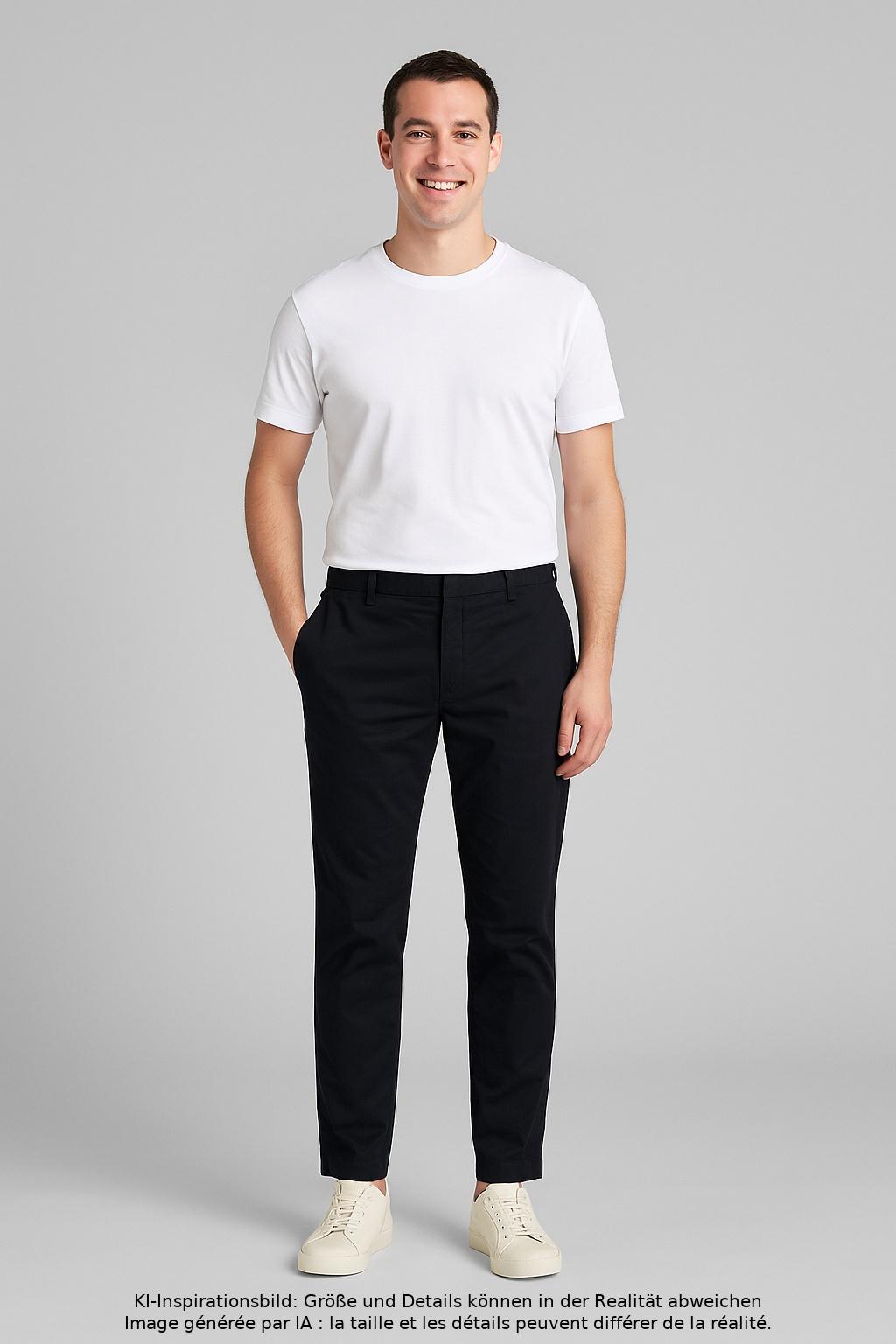 

COS Herren Stoffhose, marineblau, Gr. 54