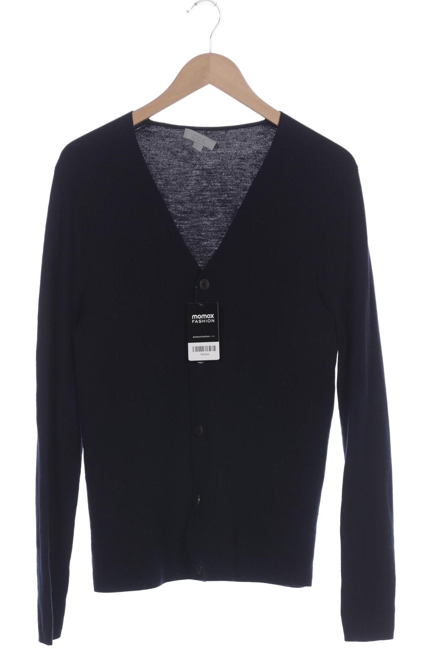 

COS Herren Strickjacke, marineblau, Gr. 48