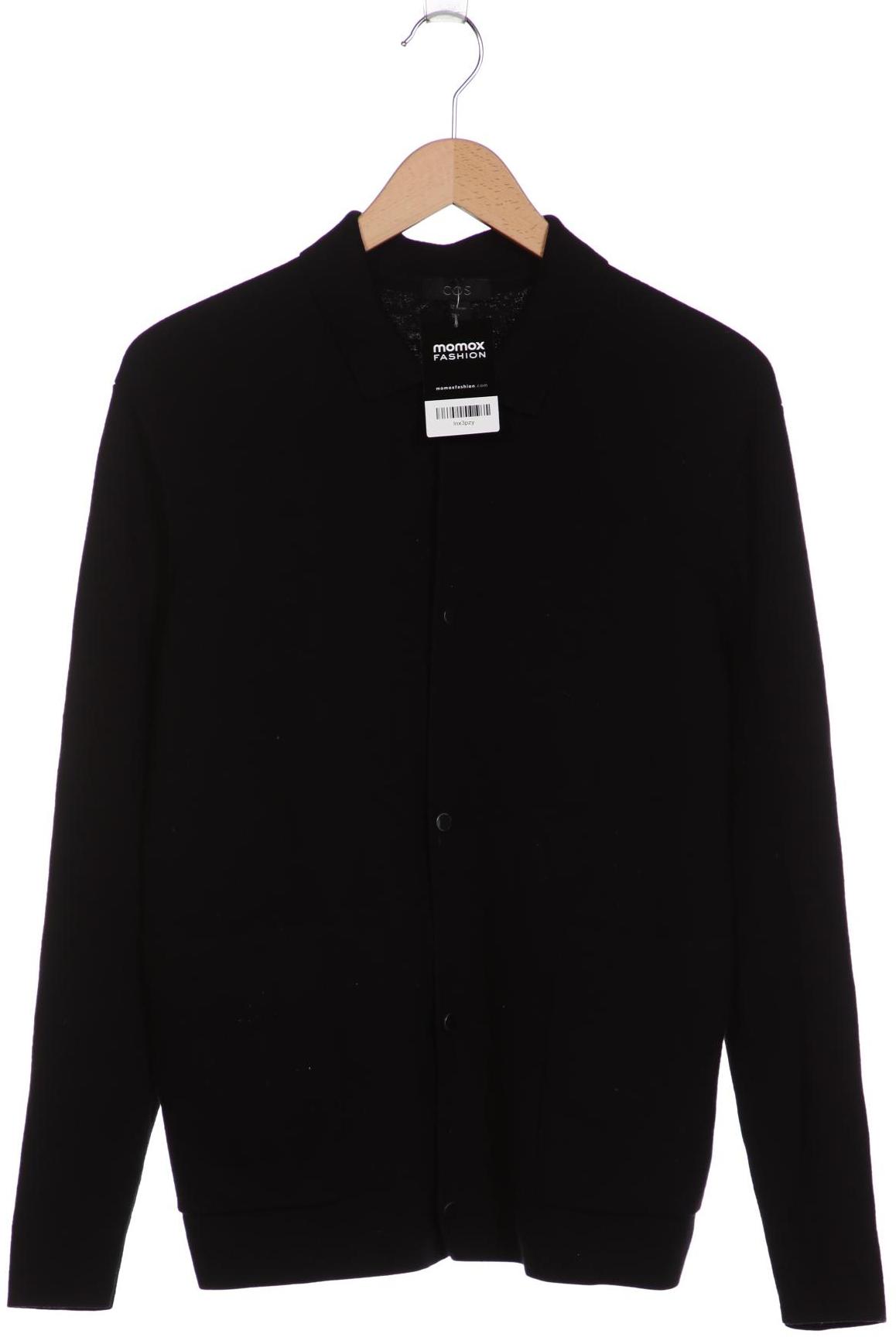 

COS Herren Strickjacke, schwarz, Gr. 48