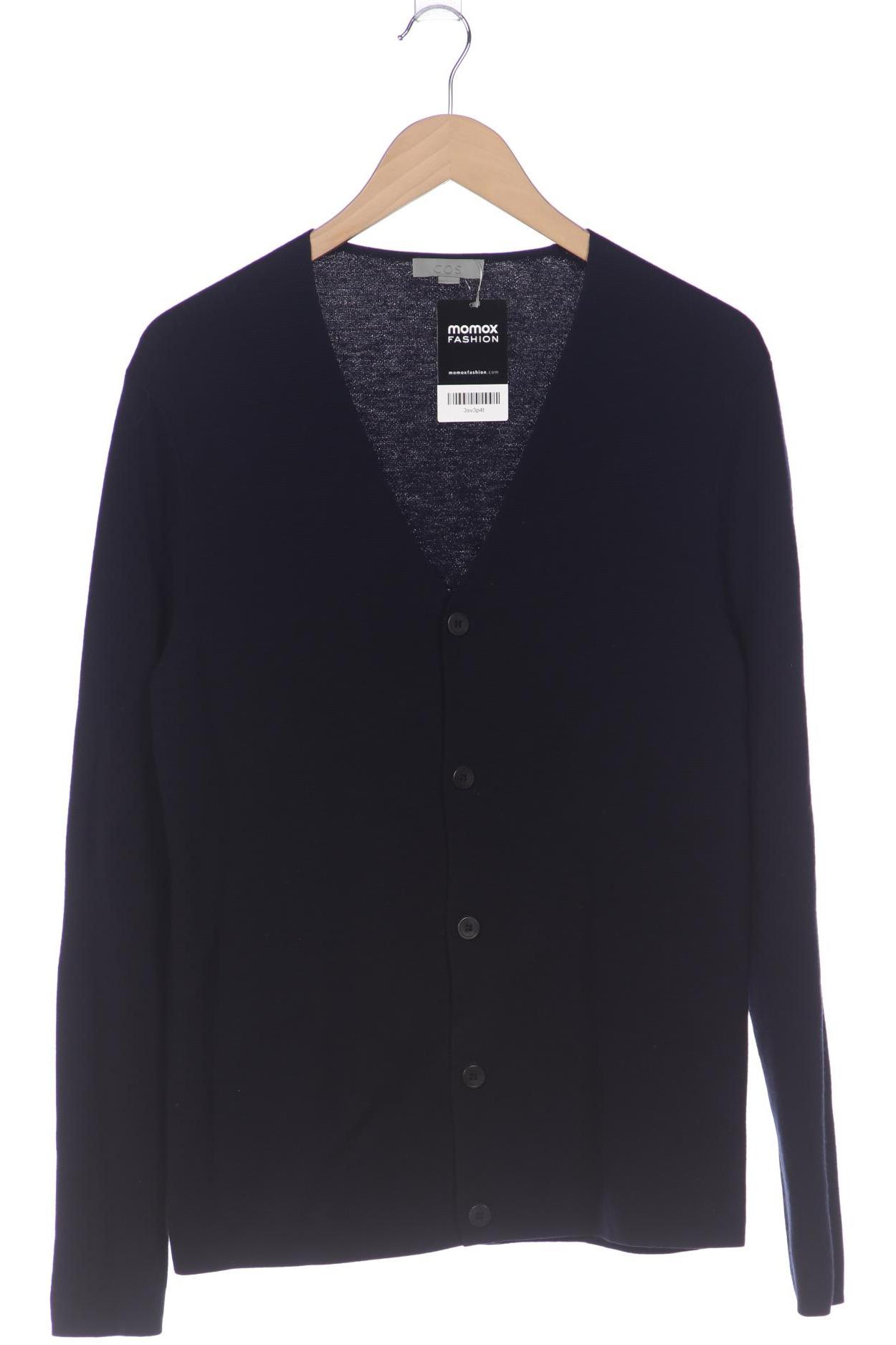 

COS Herren Strickjacke, marineblau, Gr. 48