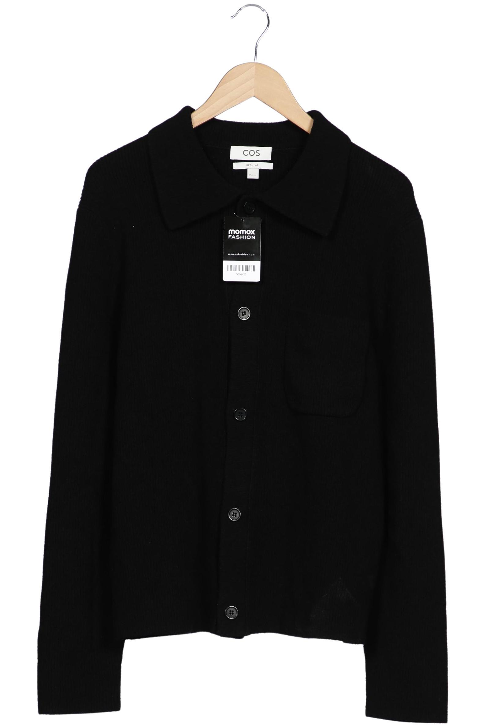 

COS Herren Strickjacke, schwarz, Gr. 52