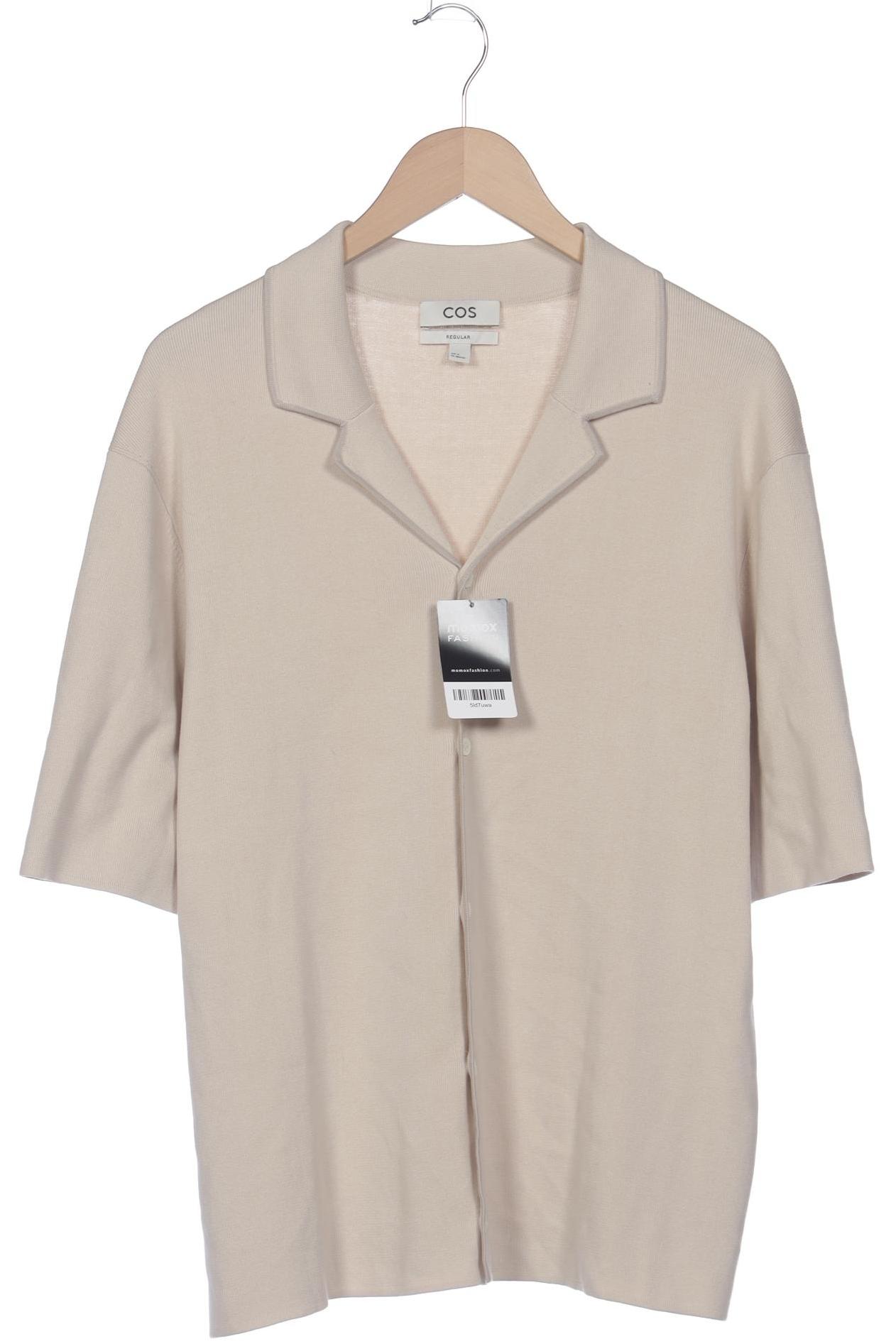 

COS Herren Strickjacke, beige, Gr. 54