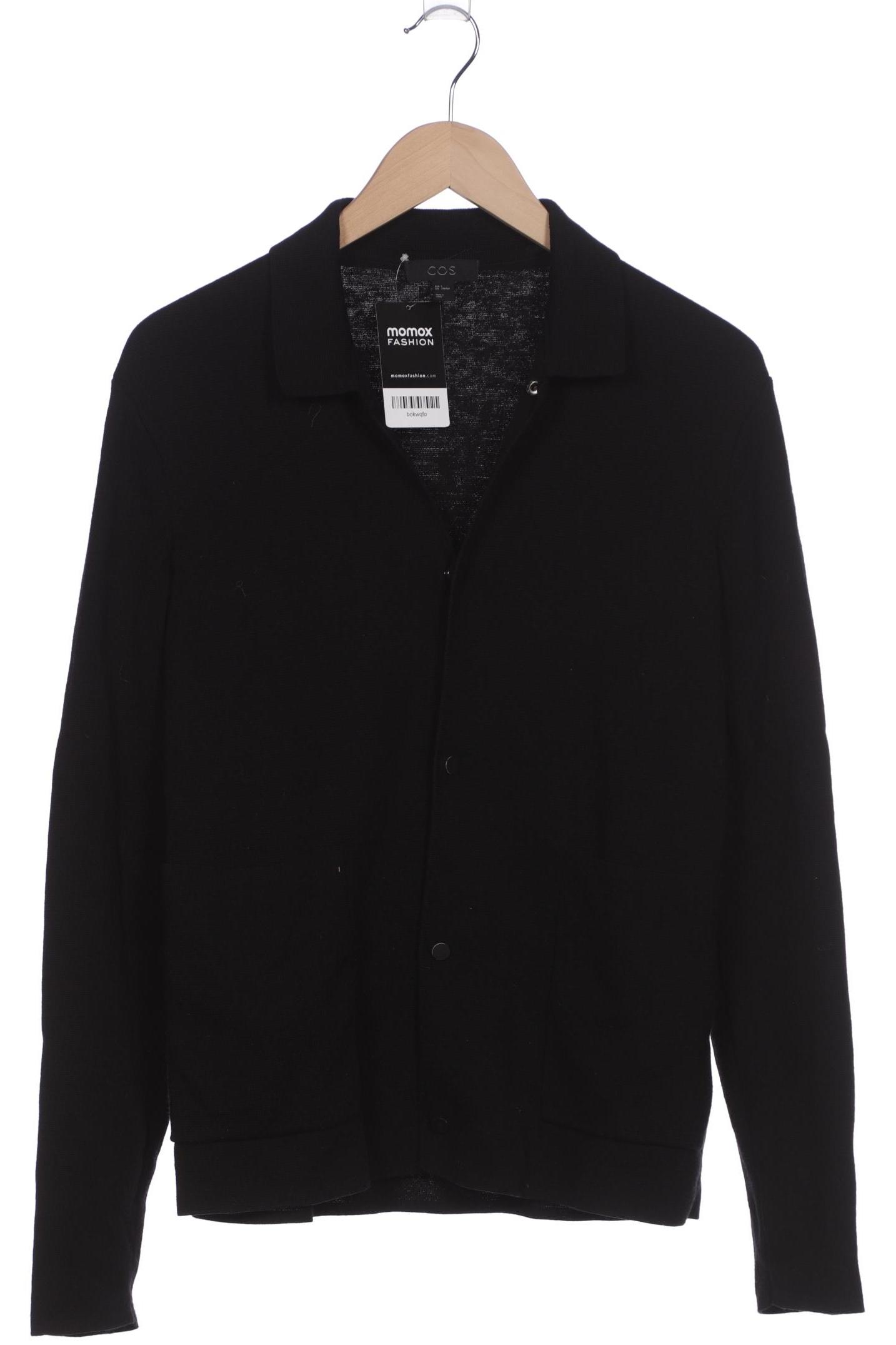 

COS Herren Strickjacke, schwarz, Gr. 46