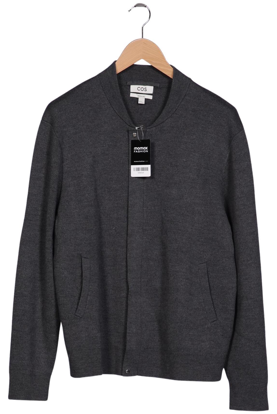 

COS Herren Strickjacke, grau, Gr. 54
