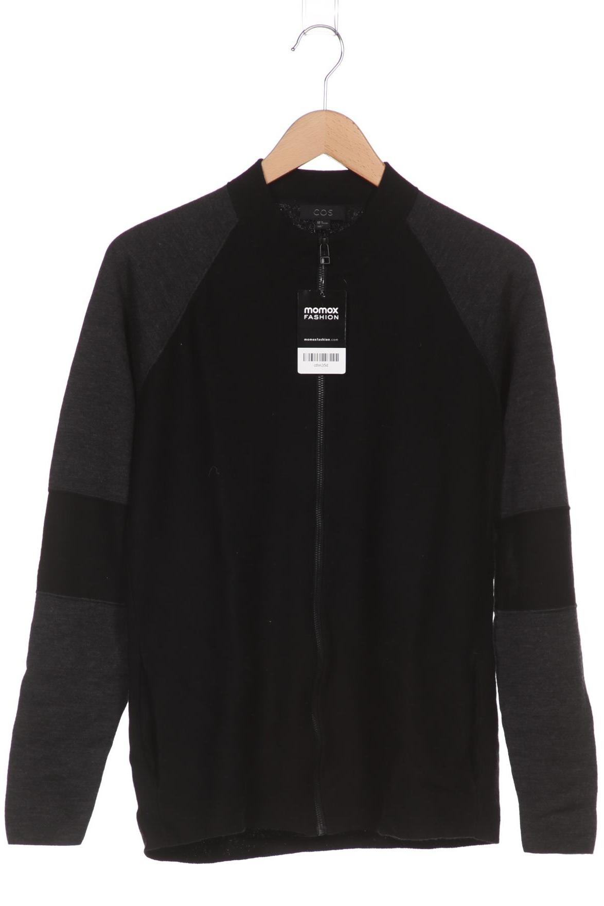 

COS Herren Strickjacke, schwarz, Gr. 48