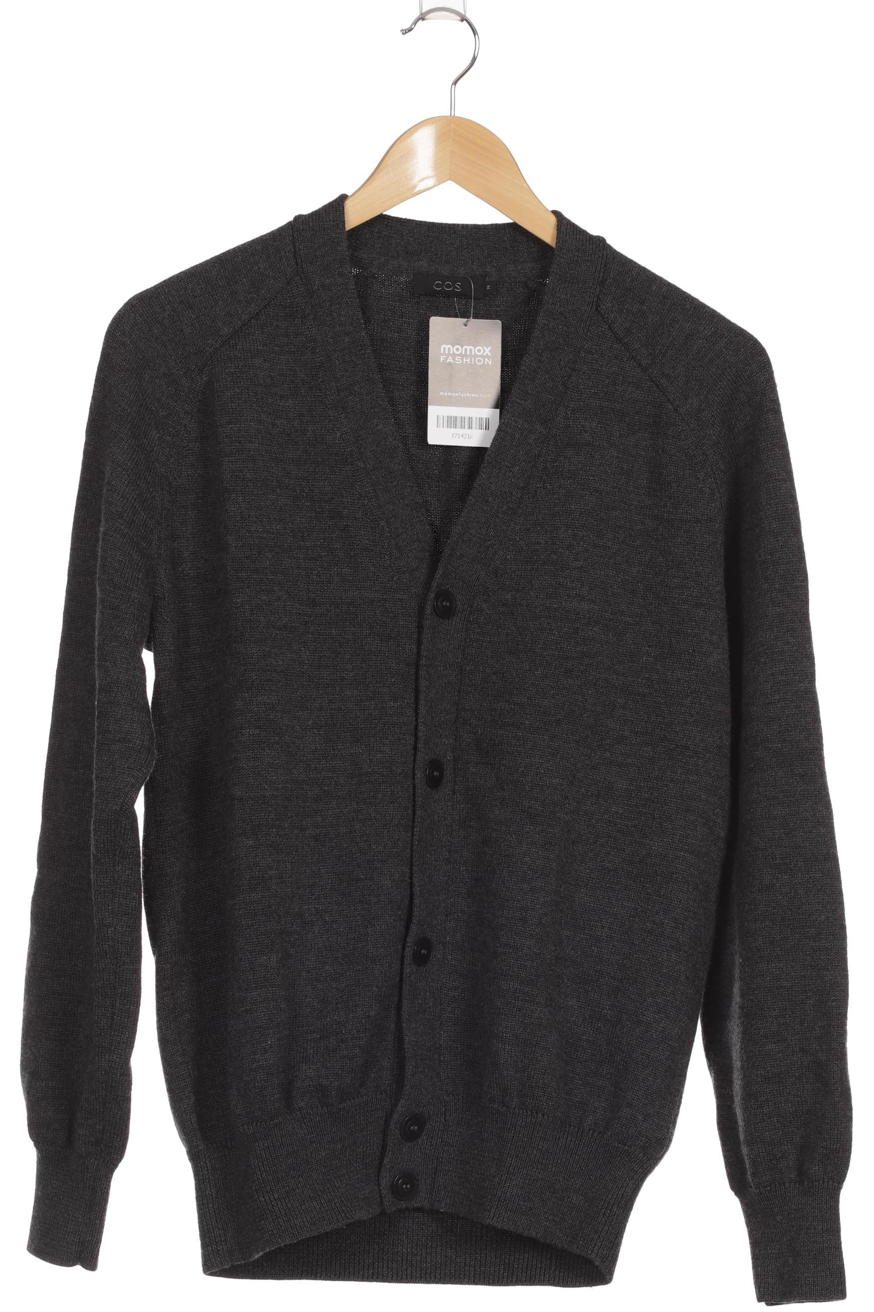 

COS Herren Strickjacke, grau, Gr. 48