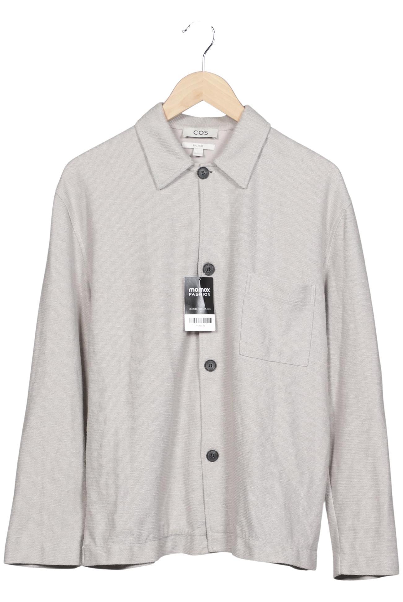 

COS Herren Strickjacke, grau, Gr. 46