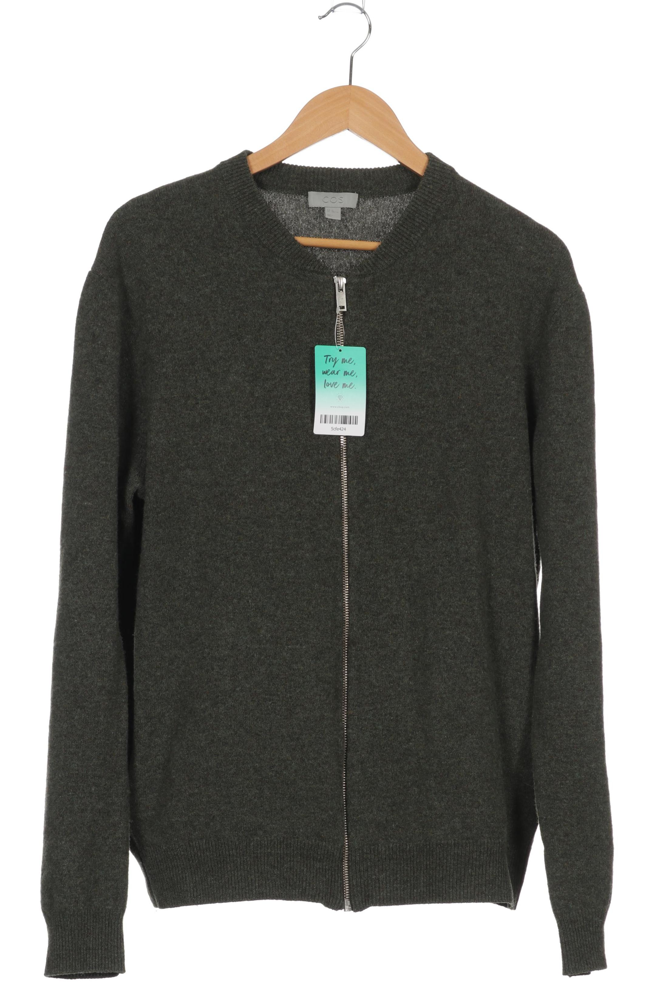 

COS Herren Strickjacke, grün, Gr. 54