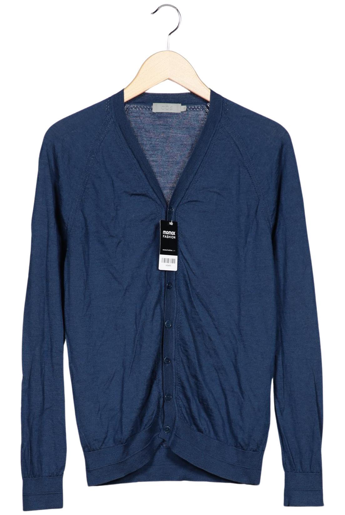 

COS Herren Strickjacke, marineblau, Gr. 48