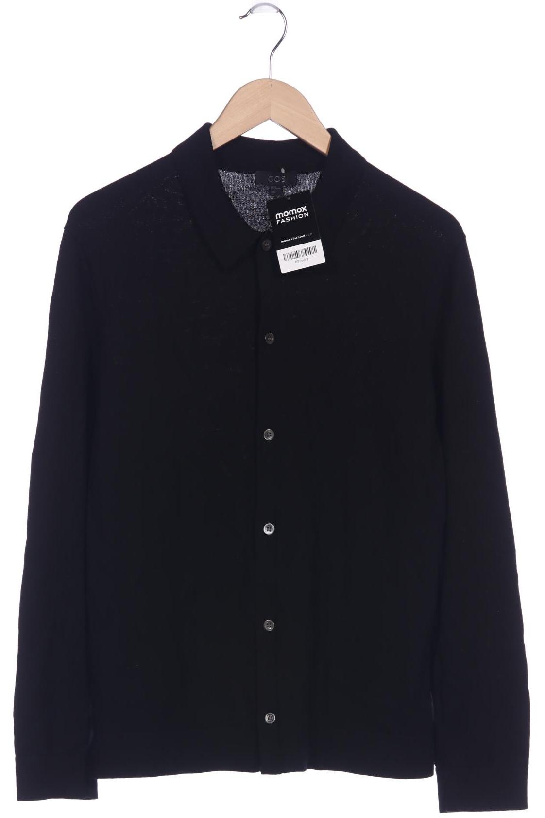 

COS Herren Strickjacke, schwarz, Gr. 48