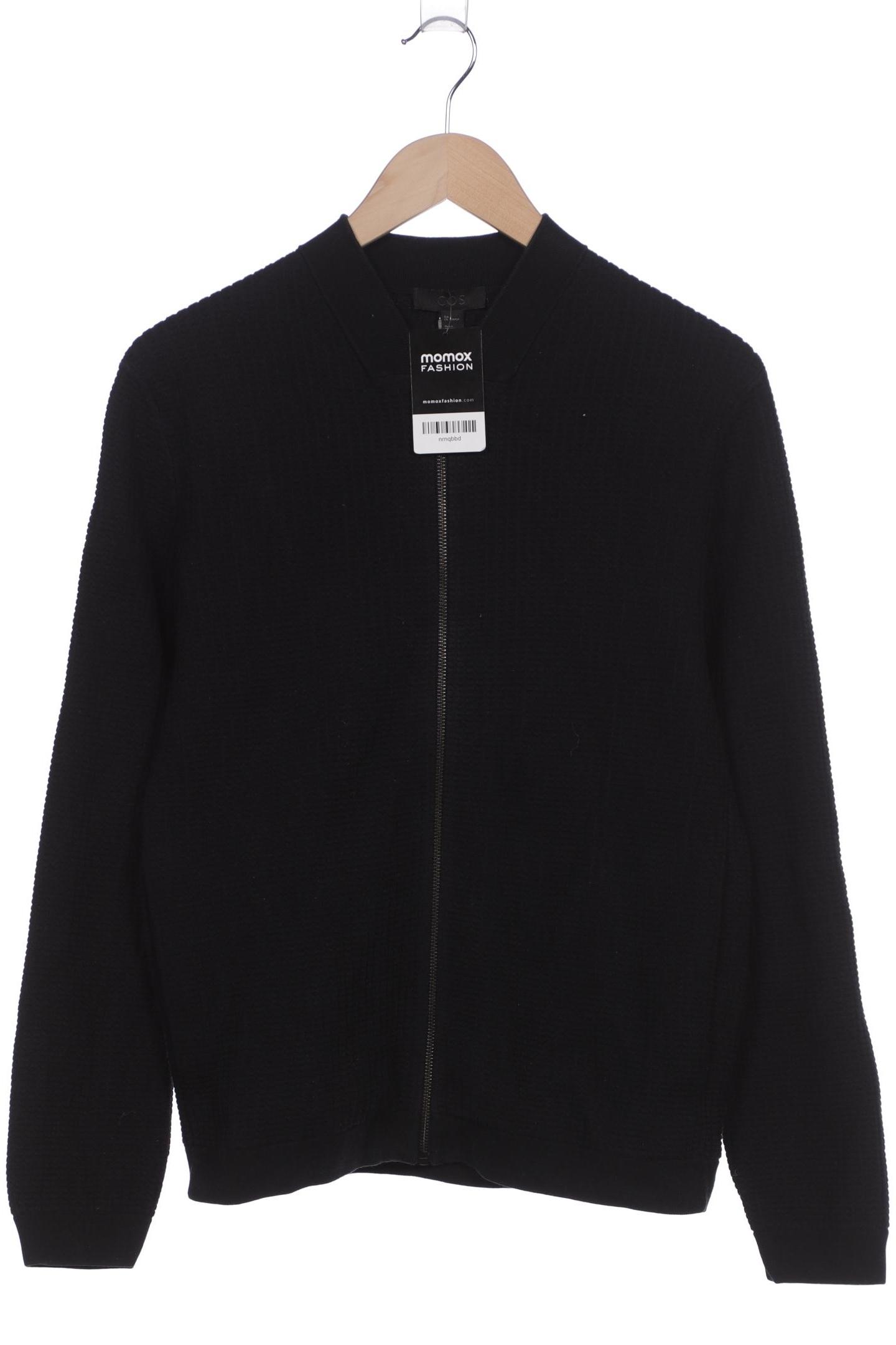 

COS Herren Strickjacke, schwarz, Gr. 46