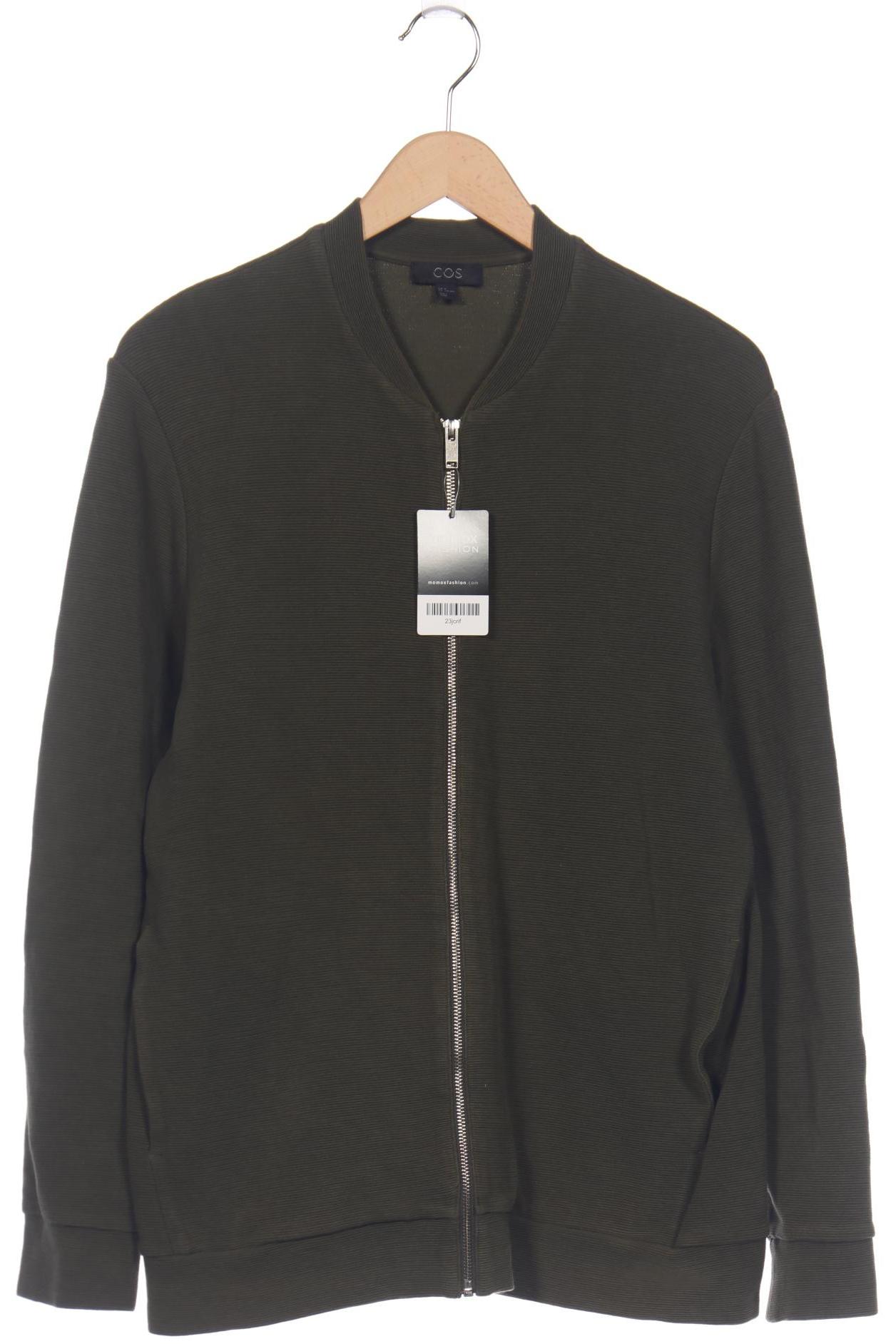 

COS Herren Sweatshirt, grün, Gr. 48