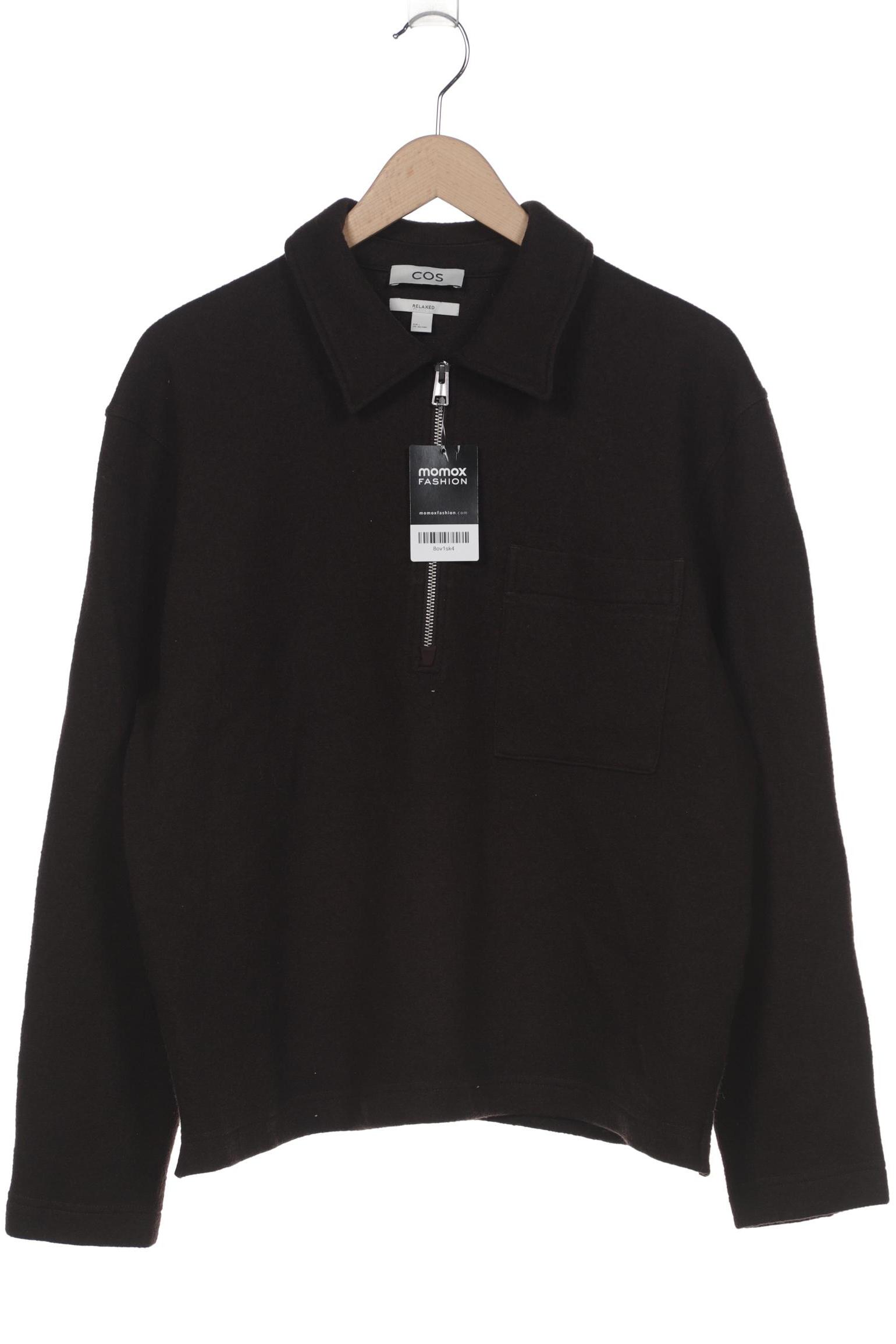 

COS Herren Sweatshirt, braun, Gr. 52