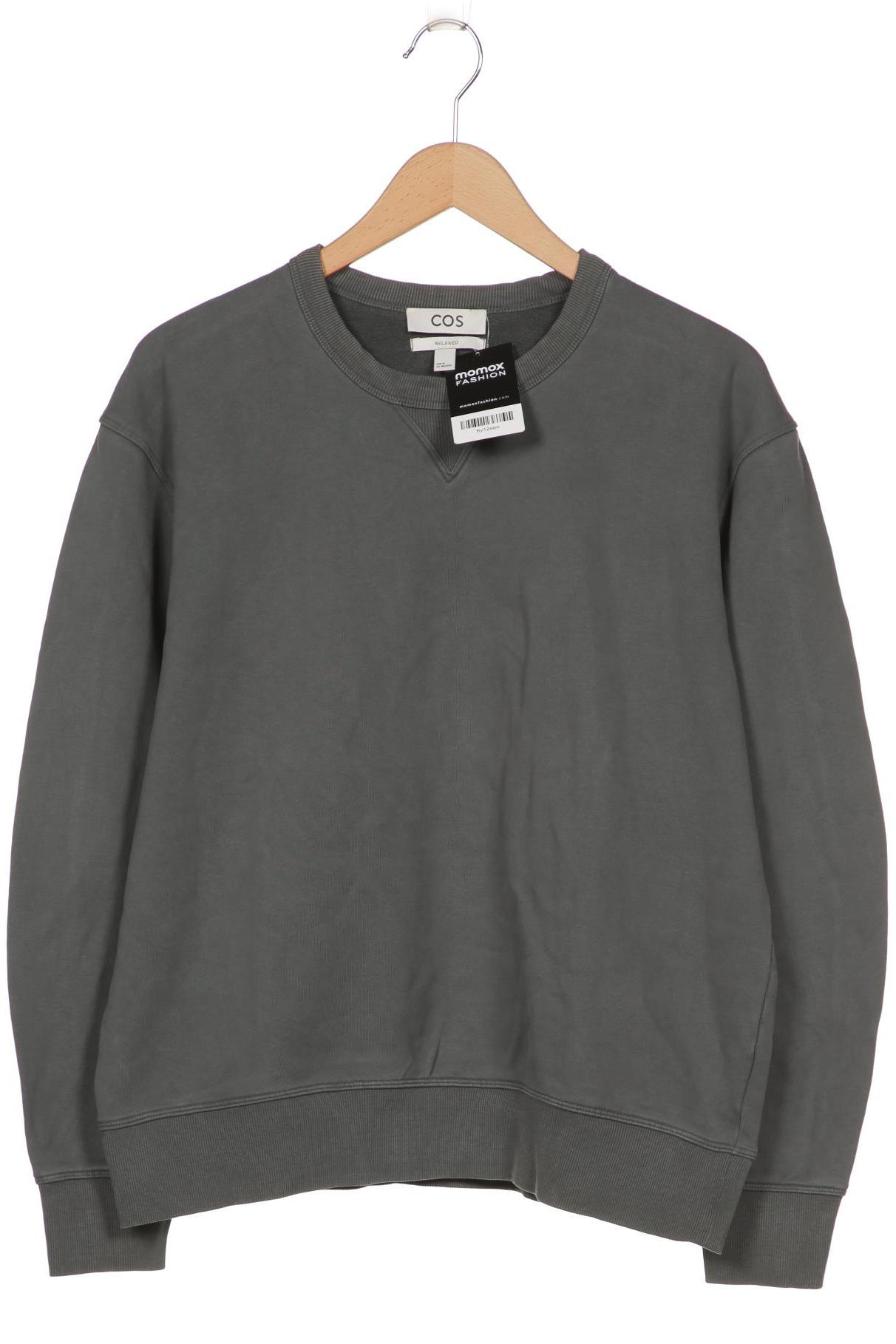 

COS Herren Sweatshirt, grün, Gr. 48