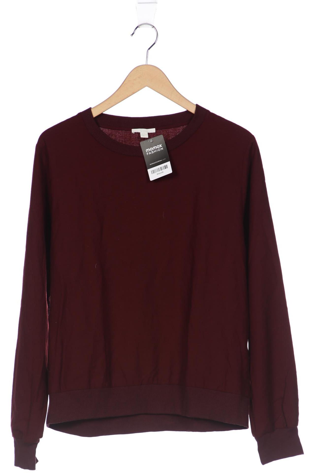

COS Herren Sweatshirt, bordeaux, Gr. 48