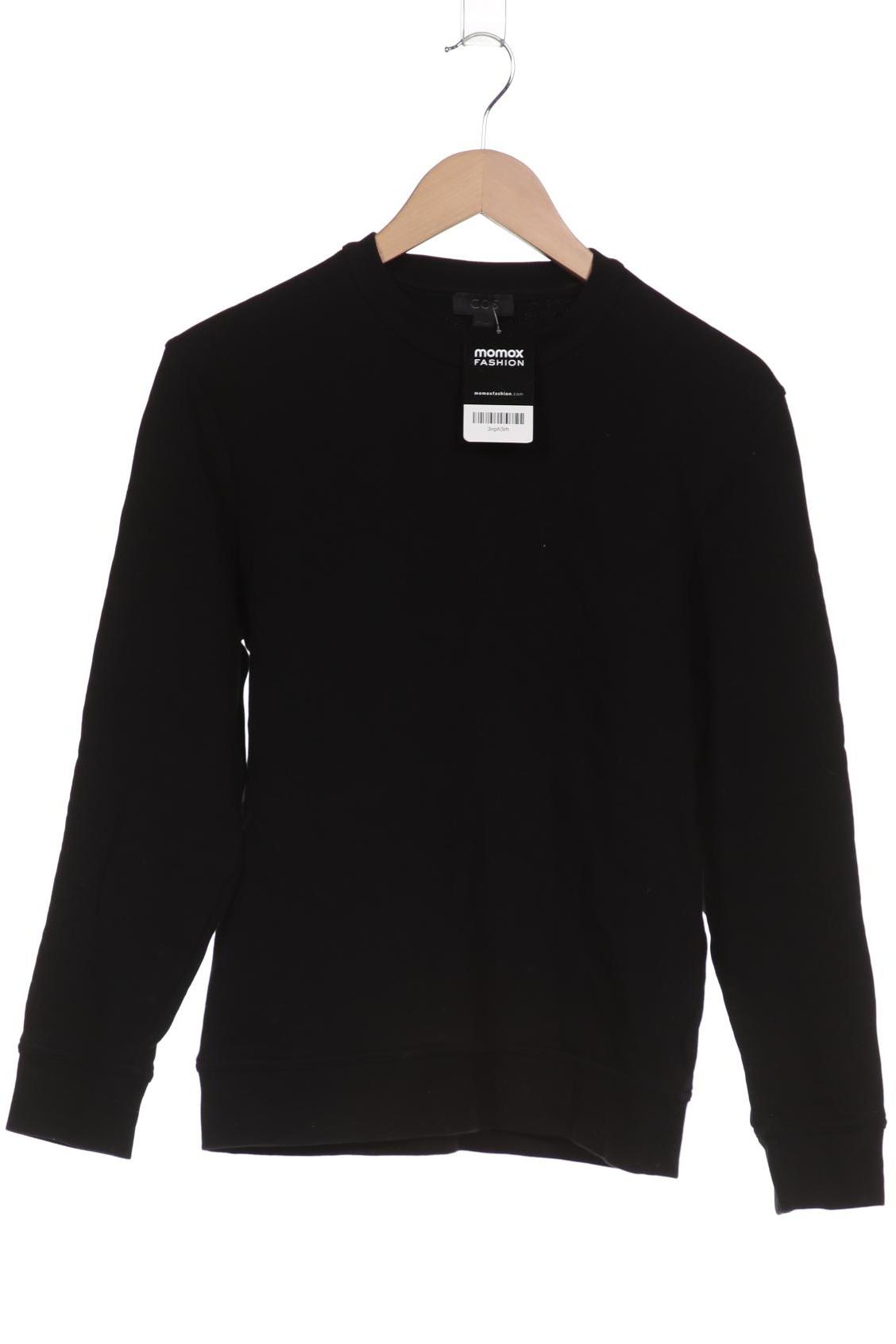 

COS Herren Sweatshirt, schwarz