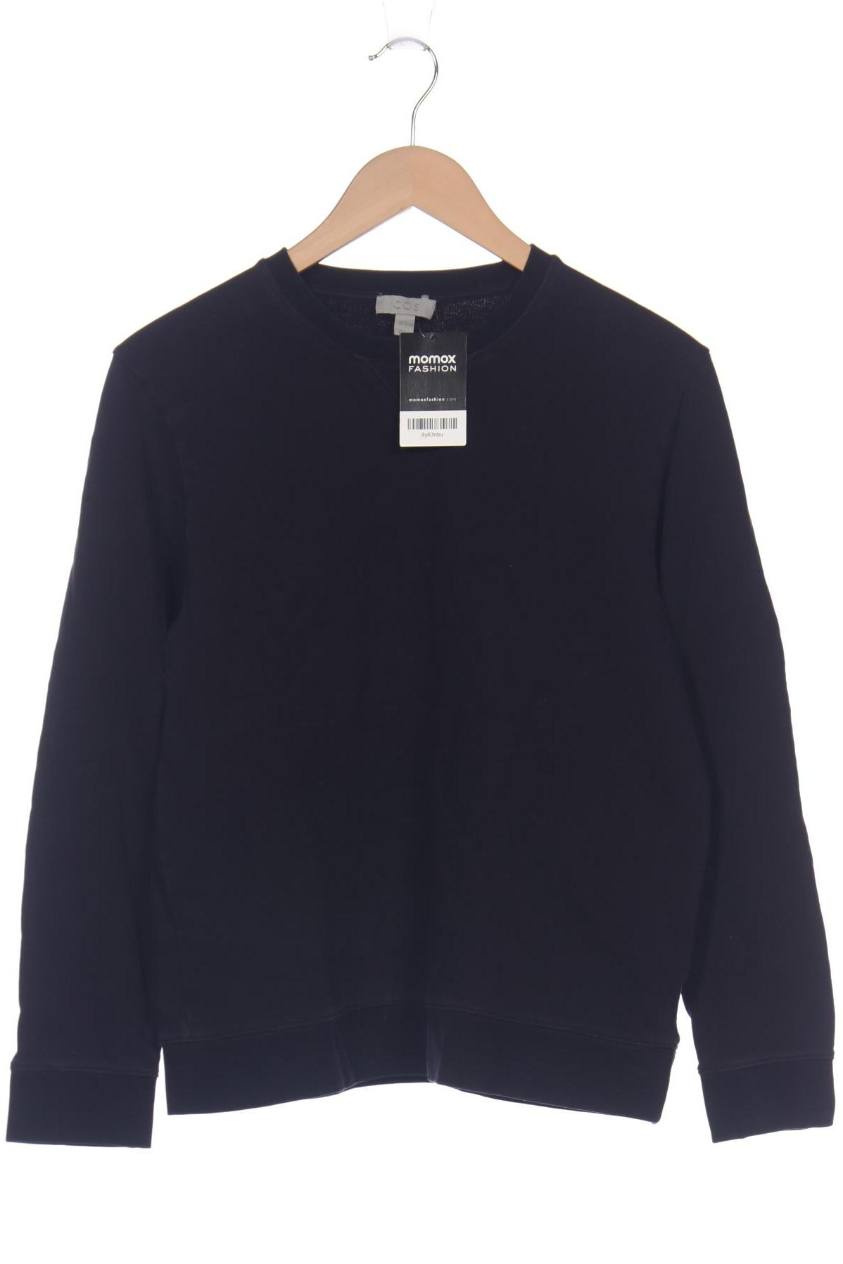 

COS Herren Sweatshirt, schwarz, Gr. 48
