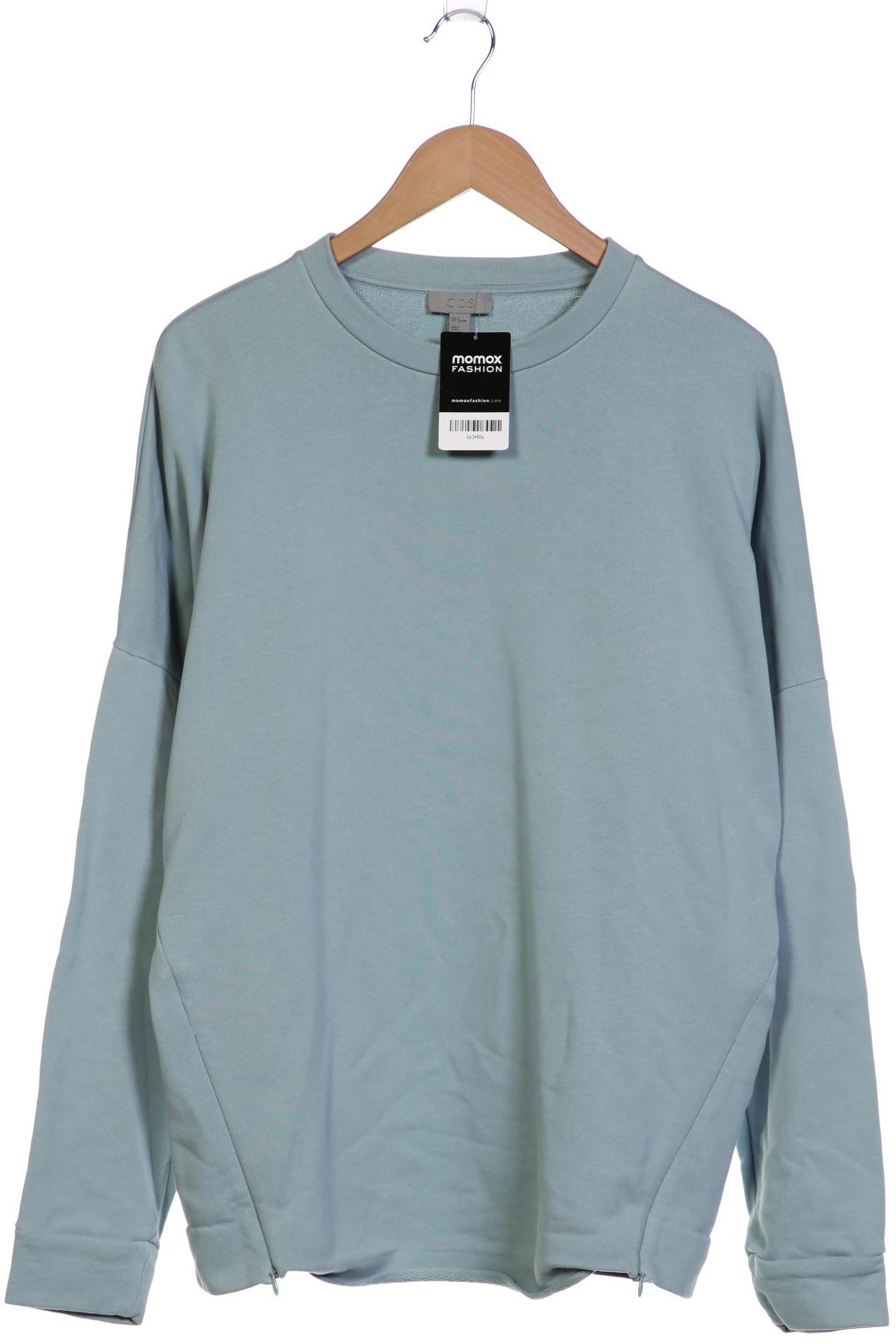 

COS Herren Sweatshirt, blau, Gr. 48