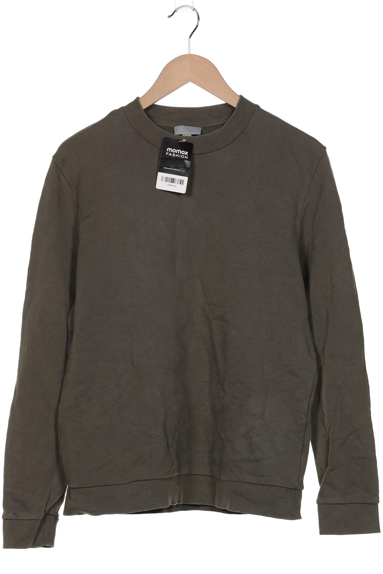 

COS Herren Sweatshirt, grün, Gr. 48