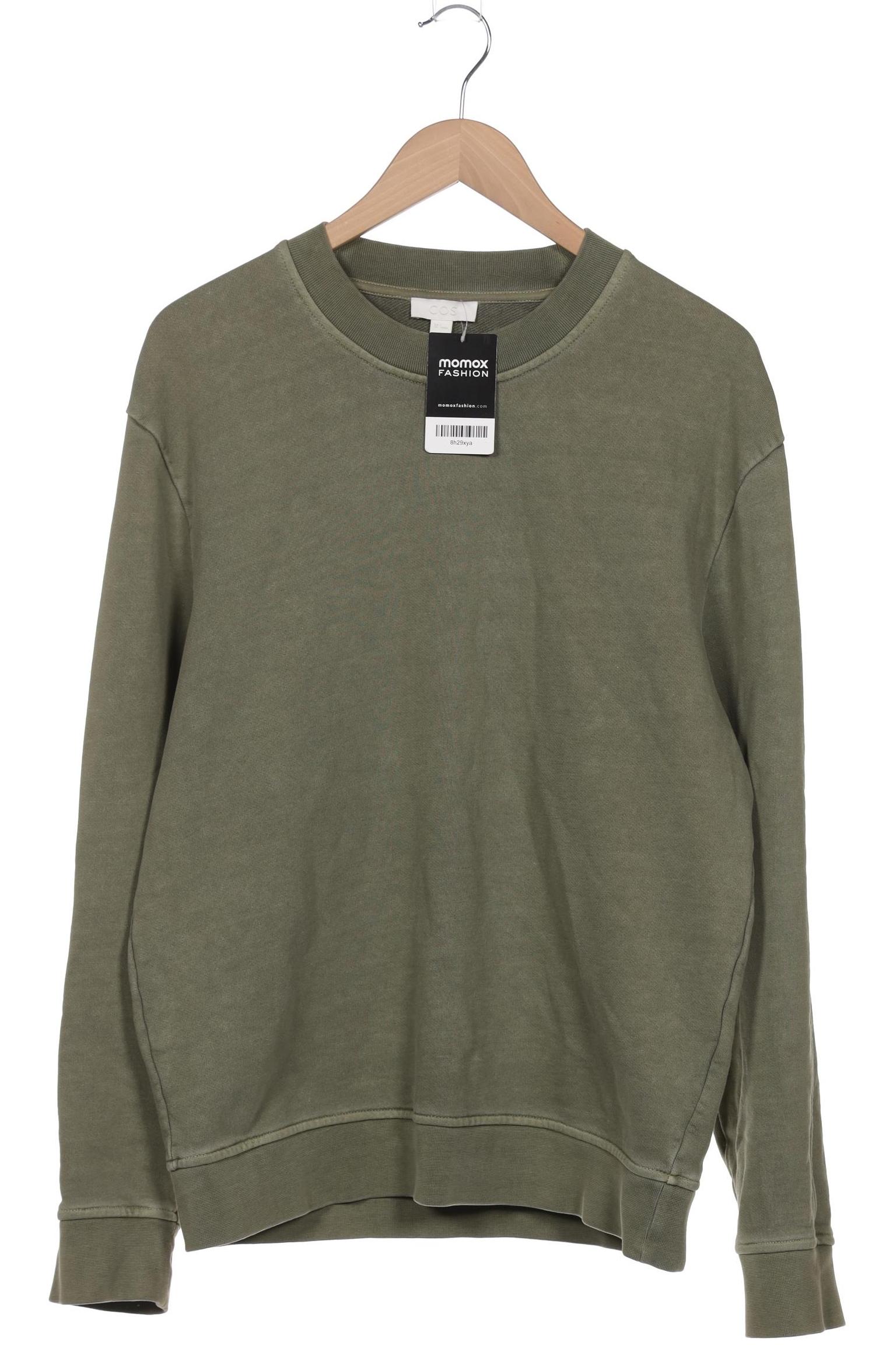 

COS Herren Sweatshirt, grün, Gr. 46