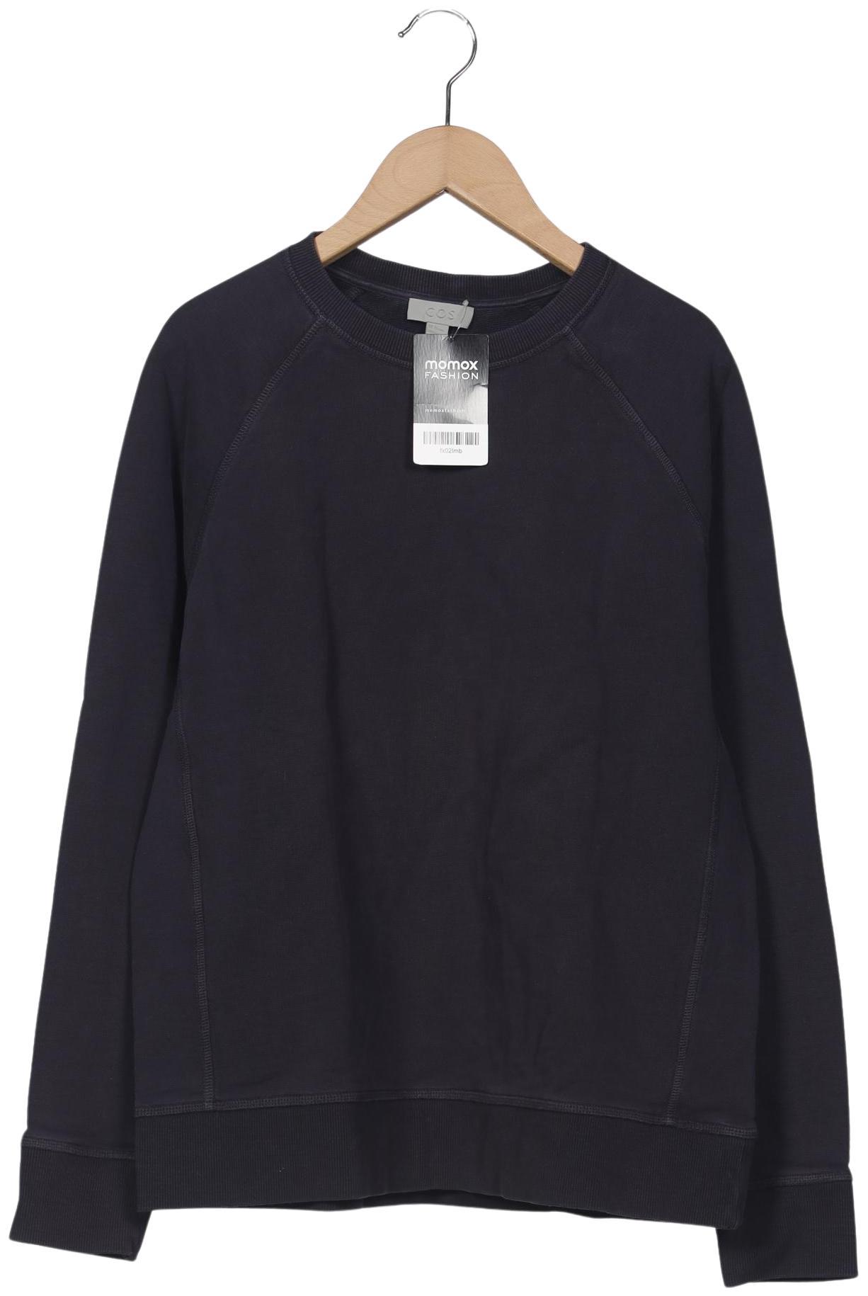 

COS Herren Sweatshirt, marineblau, Gr. 48