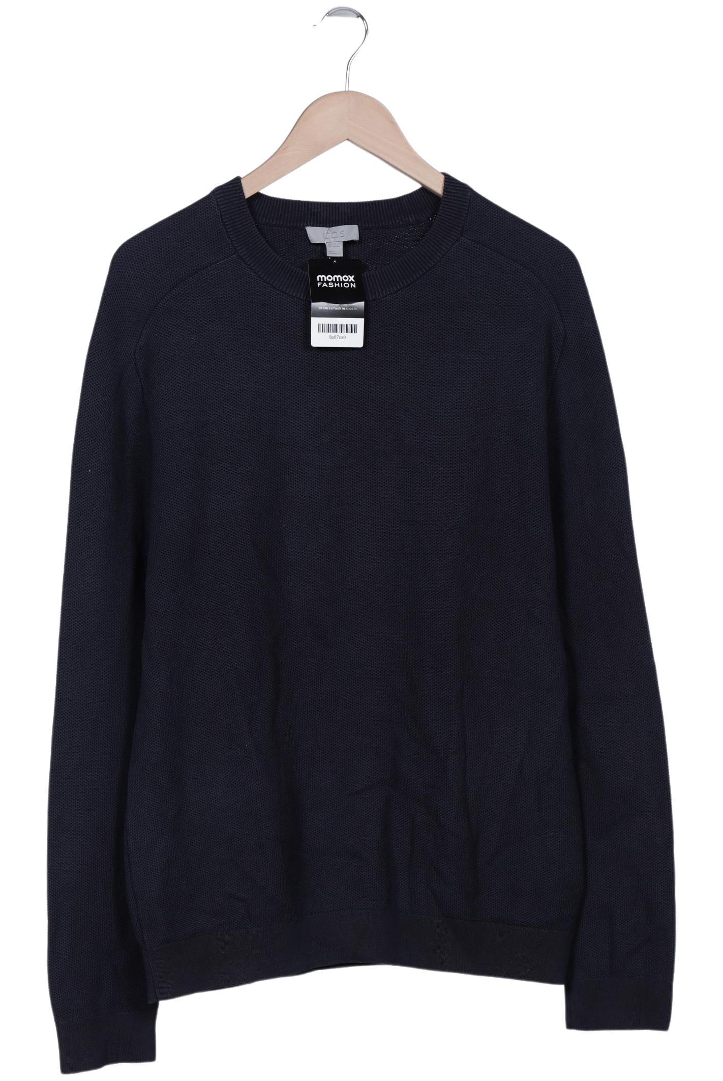 

COS Herren Sweatshirt, marineblau, Gr. 52