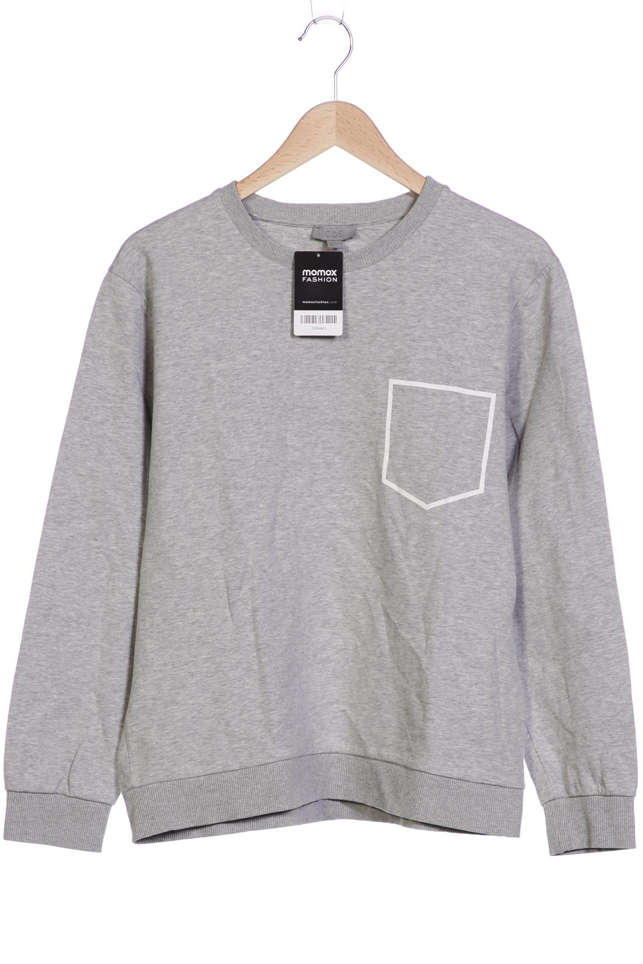 

COS Herren Sweatshirt, grau, Gr. 52