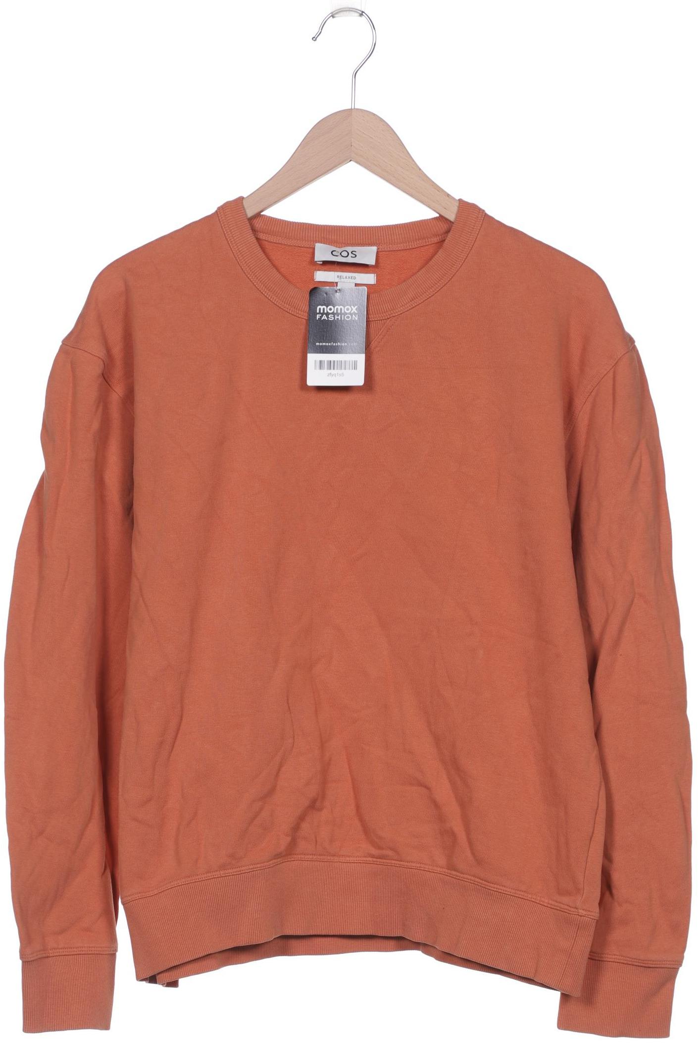 

COS Herren Sweatshirt, orange, Gr. 48